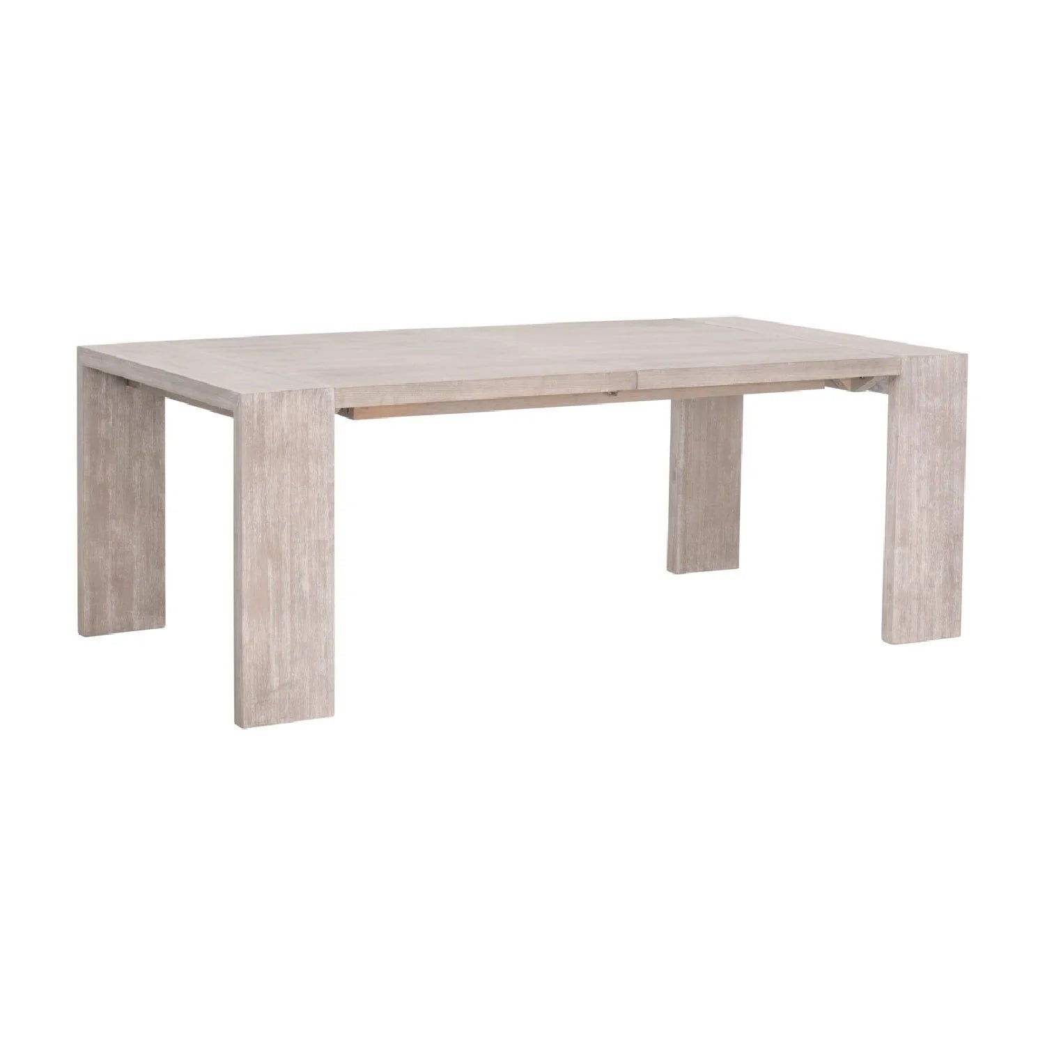 Luxury Tropea Acacia Extendable Dining Table Modern Italian Style for Villa