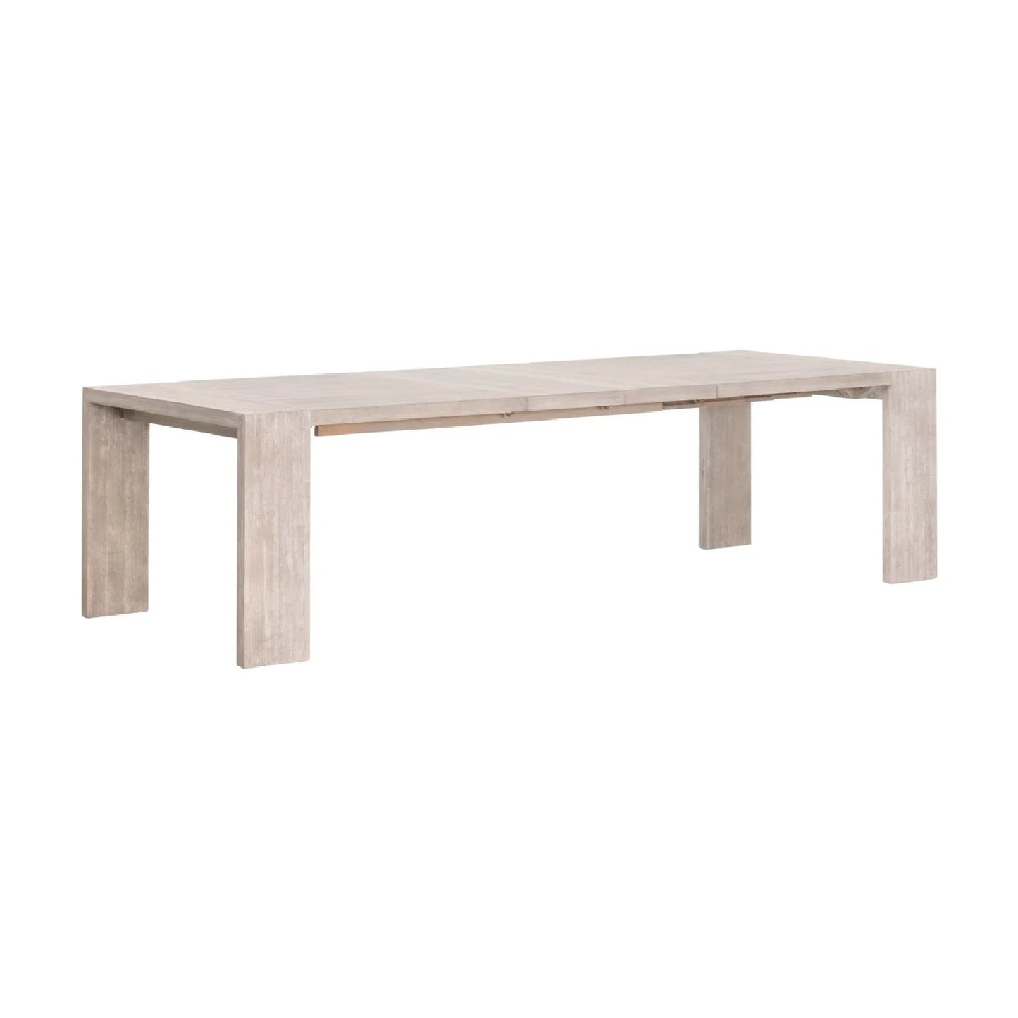 Luxury Tropea Acacia Extendable Dining Table Modern Italian Style for Villa