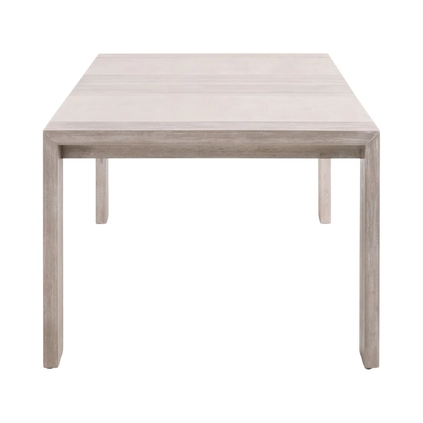 Luxury Tropea Acacia Extendable Dining Table Modern Italian Style for Villa