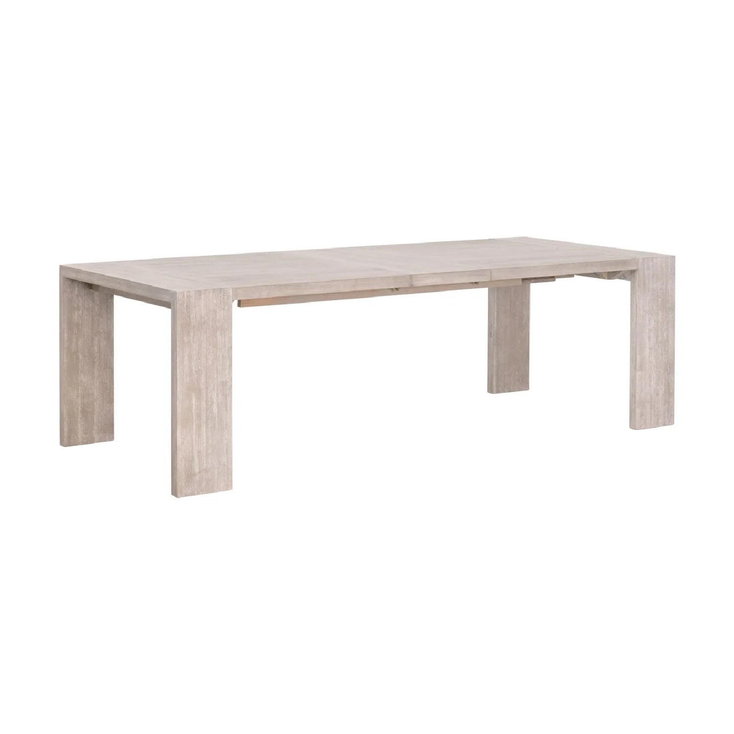 Luxury Tropea Acacia Extendable Dining Table Modern Italian Style for Villa