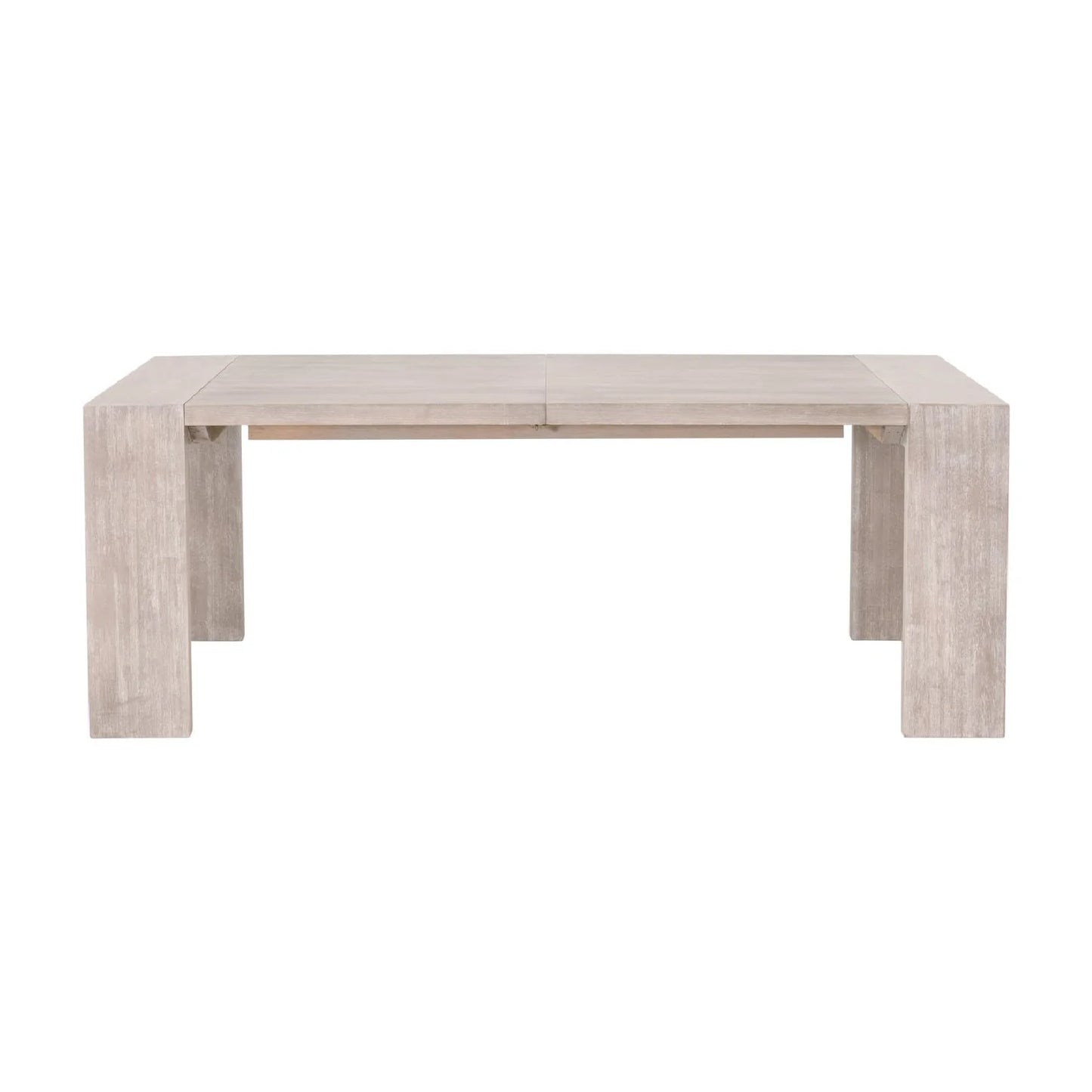 Luxury Tropea Acacia Extendable Dining Table Modern Italian Style for Villa