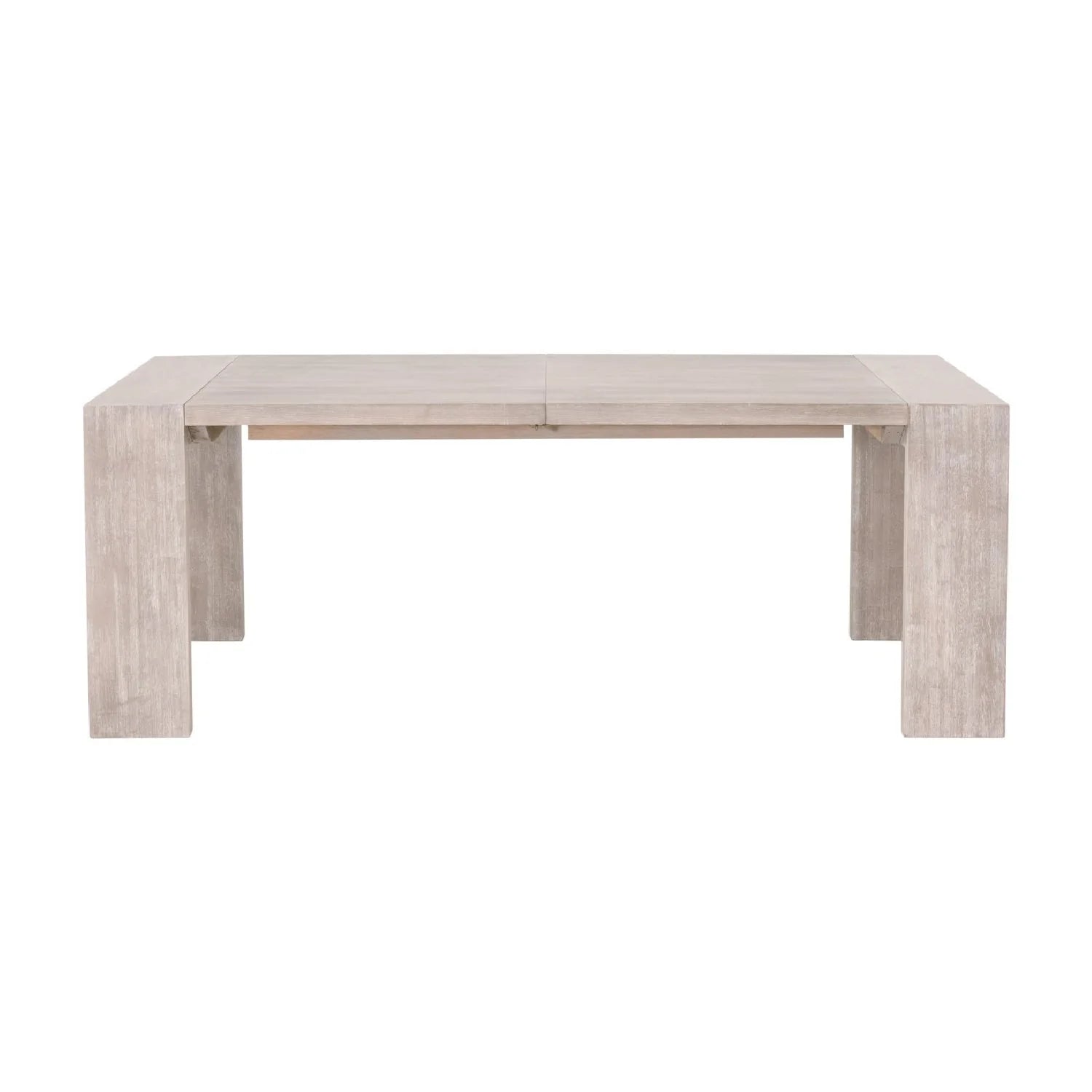 Luxury Tropea Acacia Extendable Dining Table Modern Italian Style for Villa