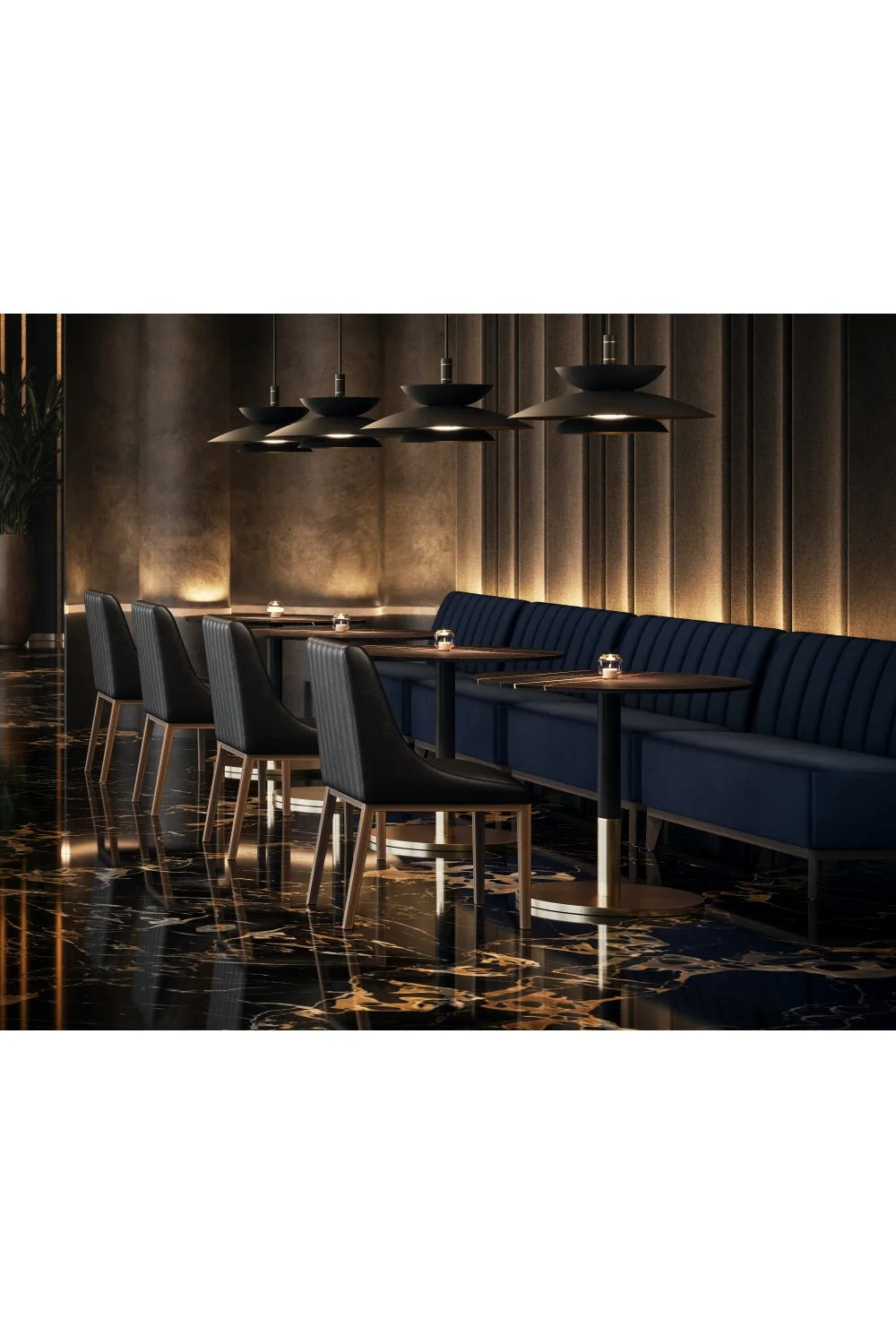 Luxury Tufted Banquette Modern Italian Style for Villa