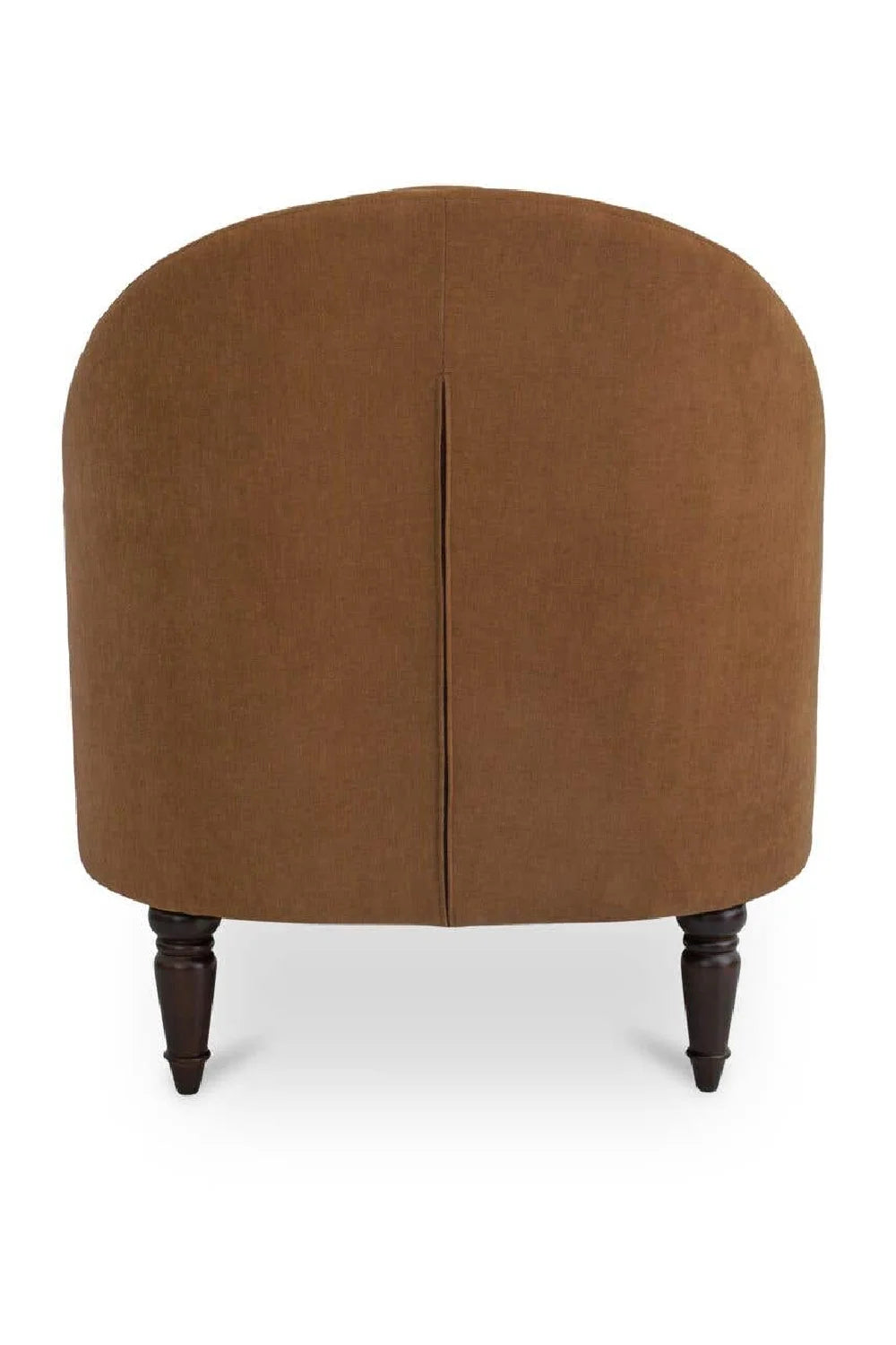 Luxury Tufted Curved Accent Chair European Style for Villa