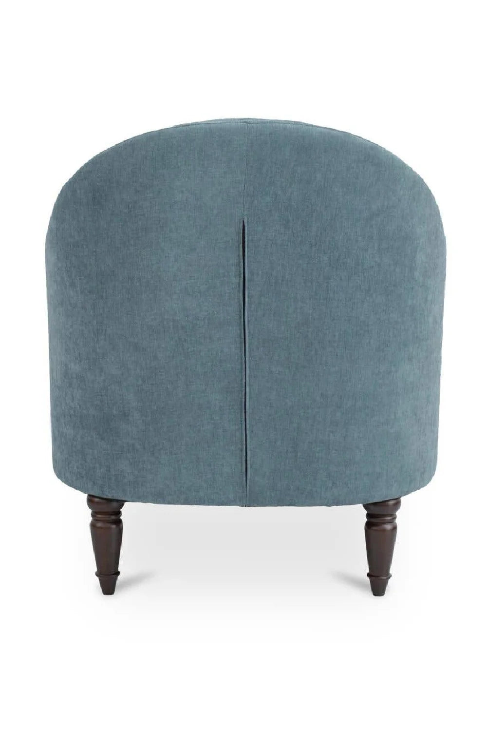 Luxury Tufted Curved Accent Chair European Style for Villa