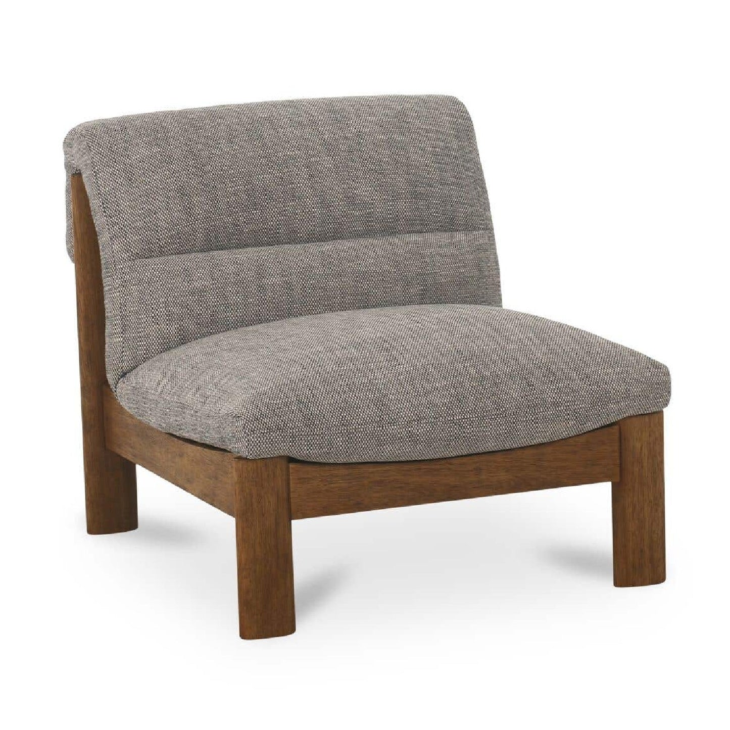 Luxury Tufted Low Back Lounge Chair European Style for Villa