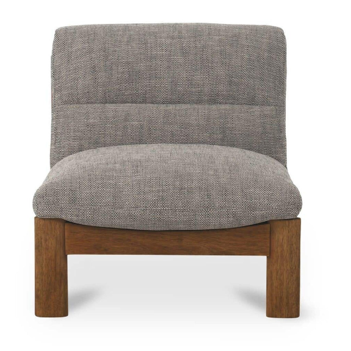 Luxury Tufted Low Back Lounge Chair European Style for Villa
