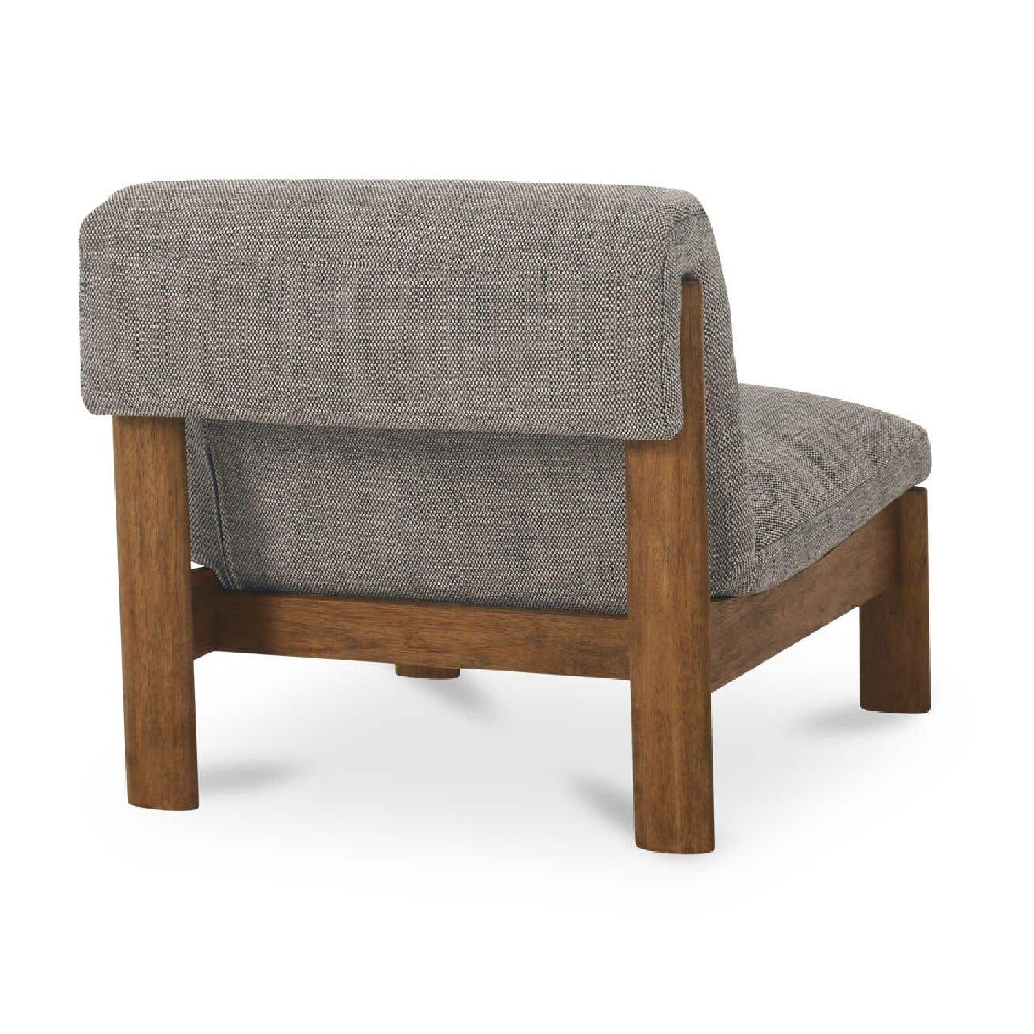Luxury Tufted Low Back Lounge Chair European Style for Villa