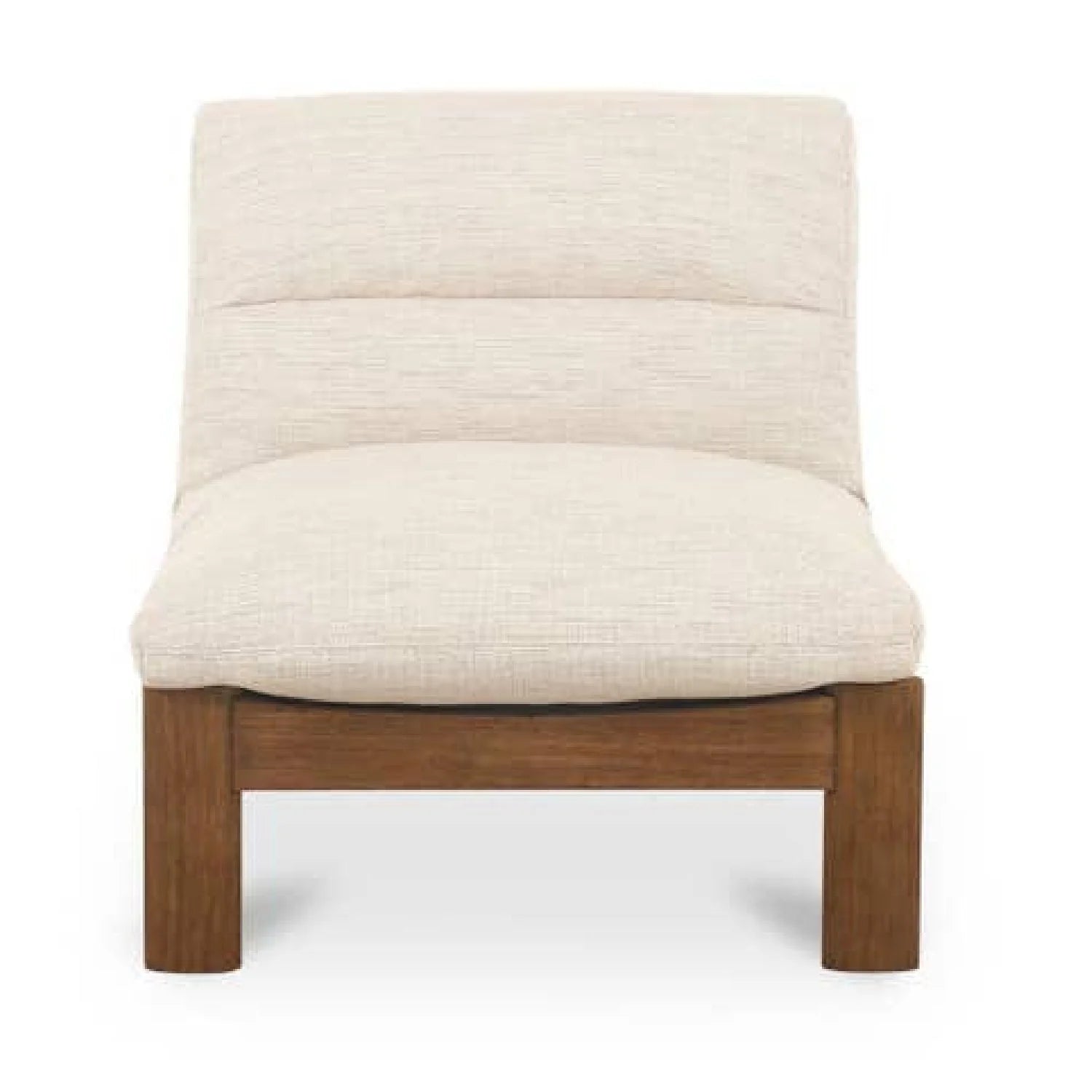 Luxury Tufted Low Back Lounge Chair European Style for Villa