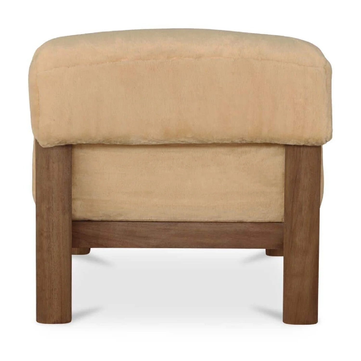 Luxury Tufted Low Back Lounge Chair European Style for Villa