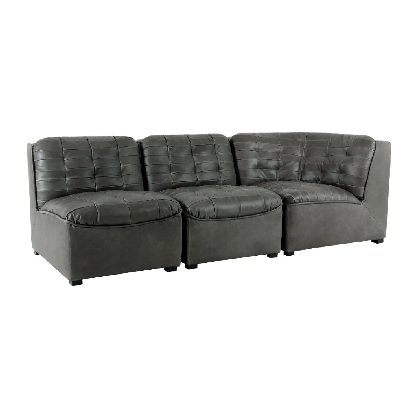 Luxury Tufted Modular Sofa Modern Italian Style for Villa