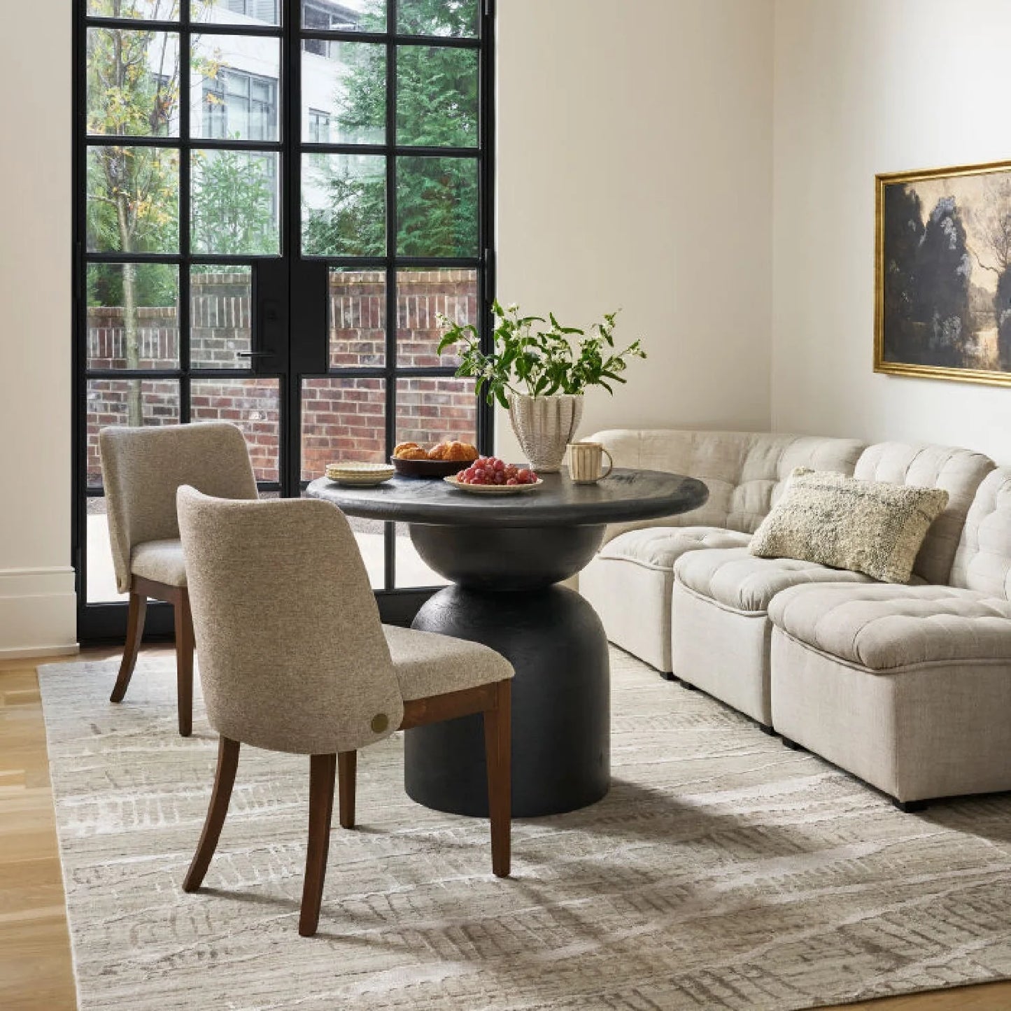 Luxury Tufted Modular Sofa Modern Italian Style for Villa