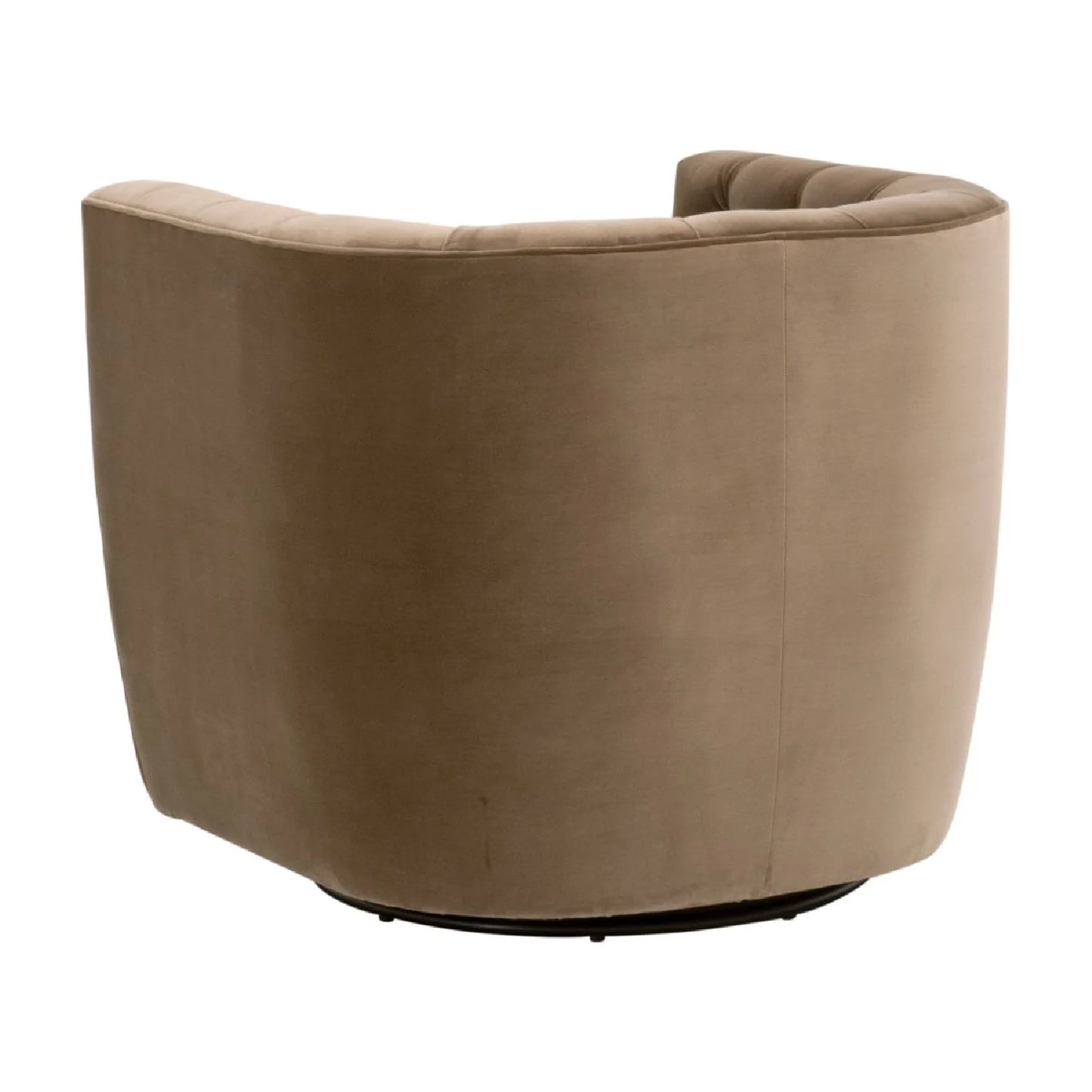 Luxury Tufted Swivel Club Chair Modern Italian Style for Villa