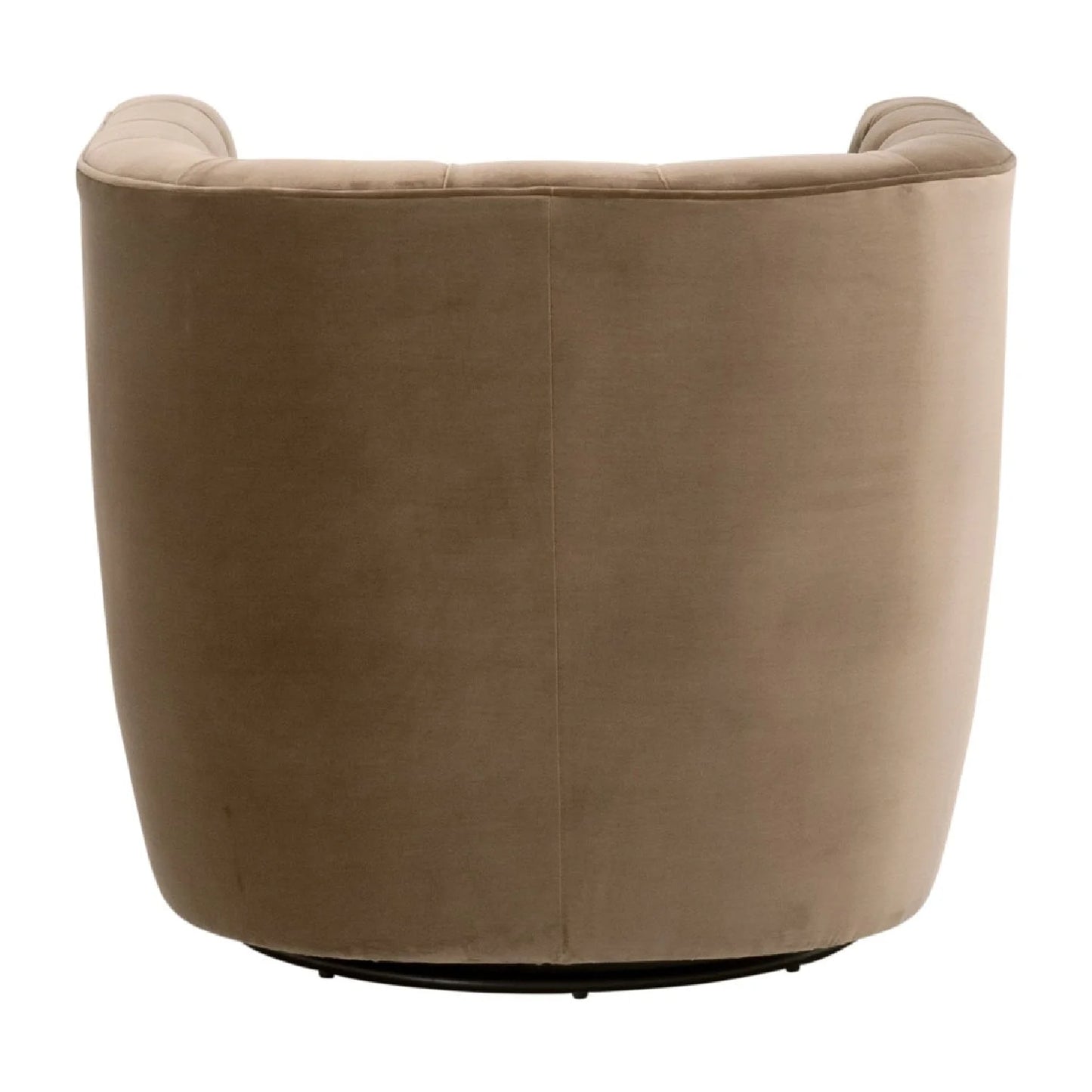 Luxury Tufted Swivel Club Chair Modern Italian Style for Villa