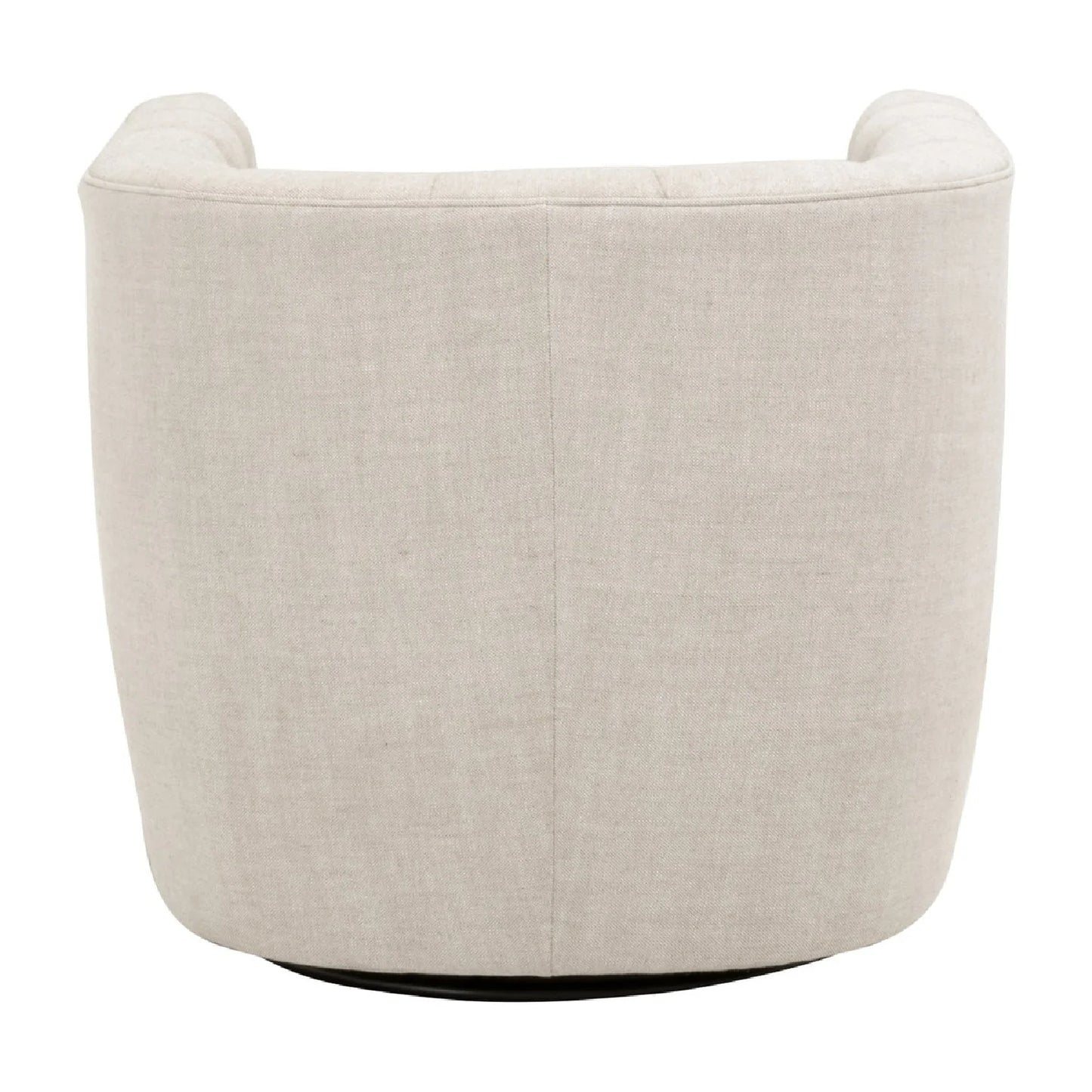 Luxury Tufted Swivel Club Chair Modern Italian Style for Villa
