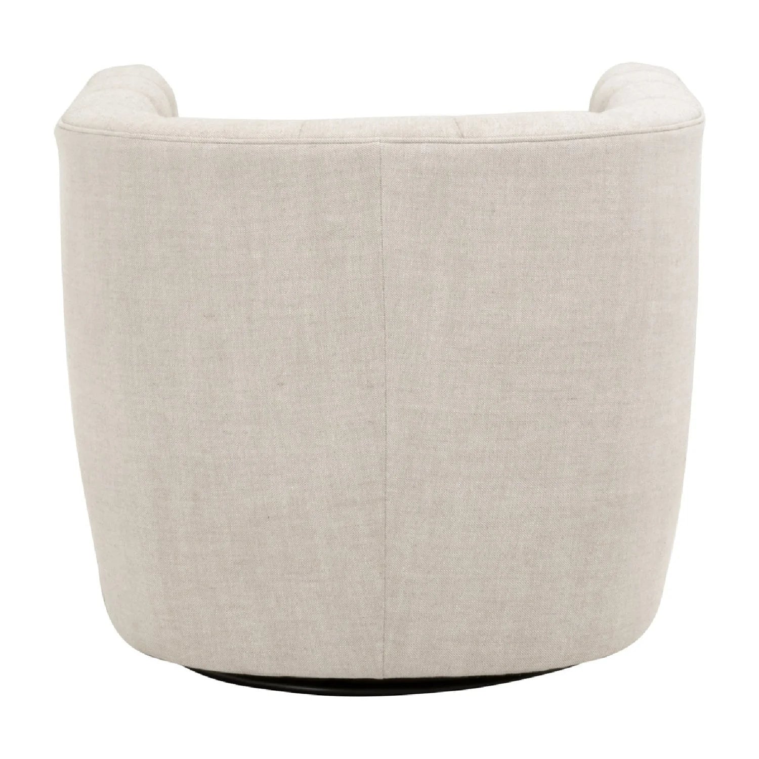 Luxury Tufted Swivel Club Chair Modern Italian Style for Villa