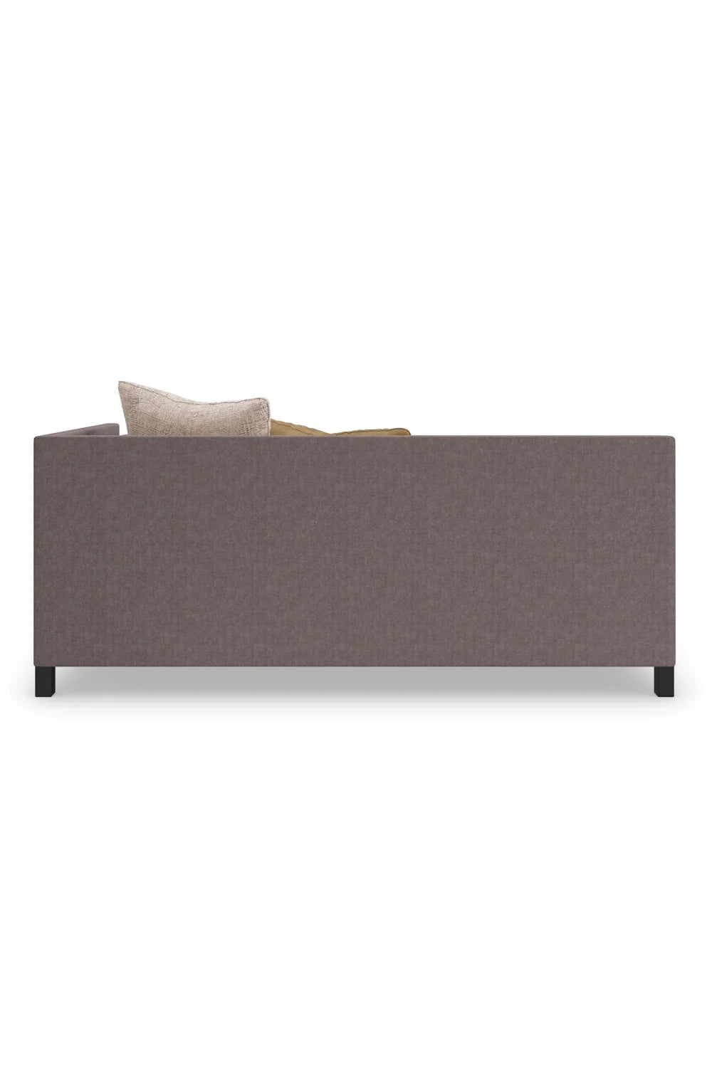 Luxury Tuxedo Fabric Sectional Chair Modern Italian Style for Villa