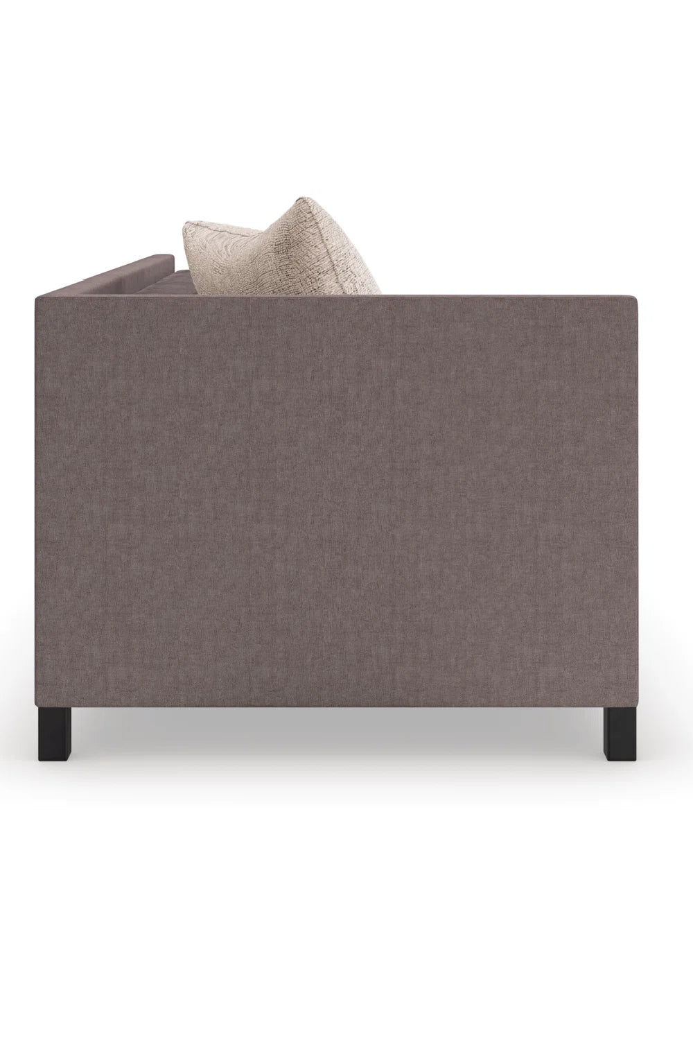 Luxury Tuxedo Fabric Sectional Chair Modern Italian Style for Villa