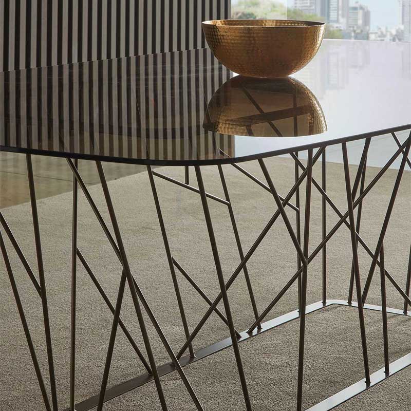 Luxury Twig Dining Table Modern Italian Style for Villa