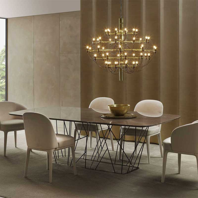 Luxury Twig Dining Table Modern Italian Style for Villa