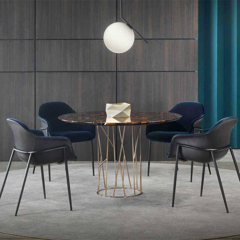 Luxury Twig Dining Table Modern Italian Style for Villa