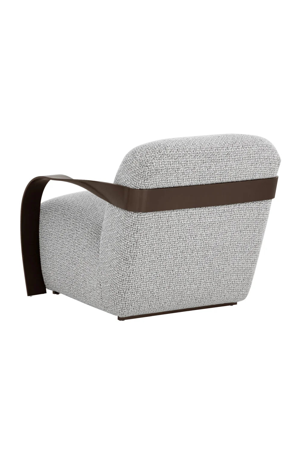 Luxury Twisted Brass Lounge Chair Modern Italian Style for Villa