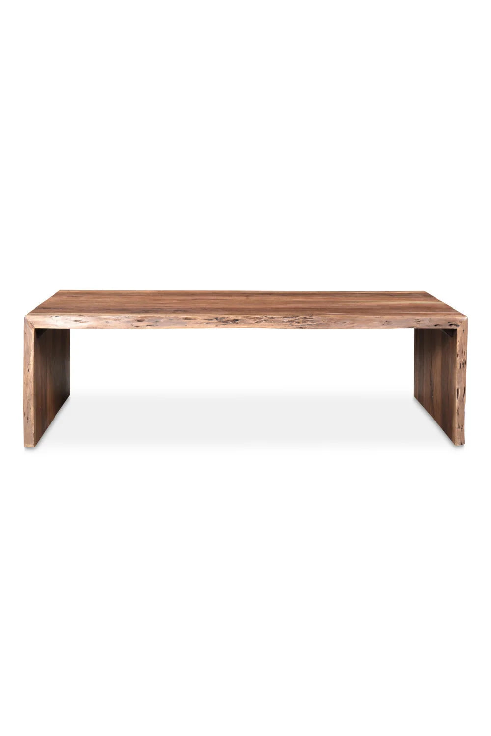 Luxury Tyrell Acacia Wood Coffee Table Modern Italian Style for Villa