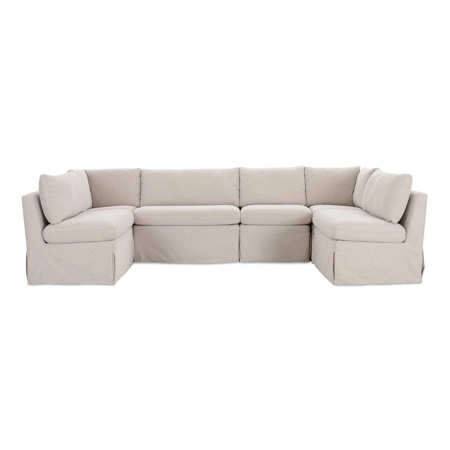 Luxury U-Shaped Dining Banquette Modern Italian Style for Villa