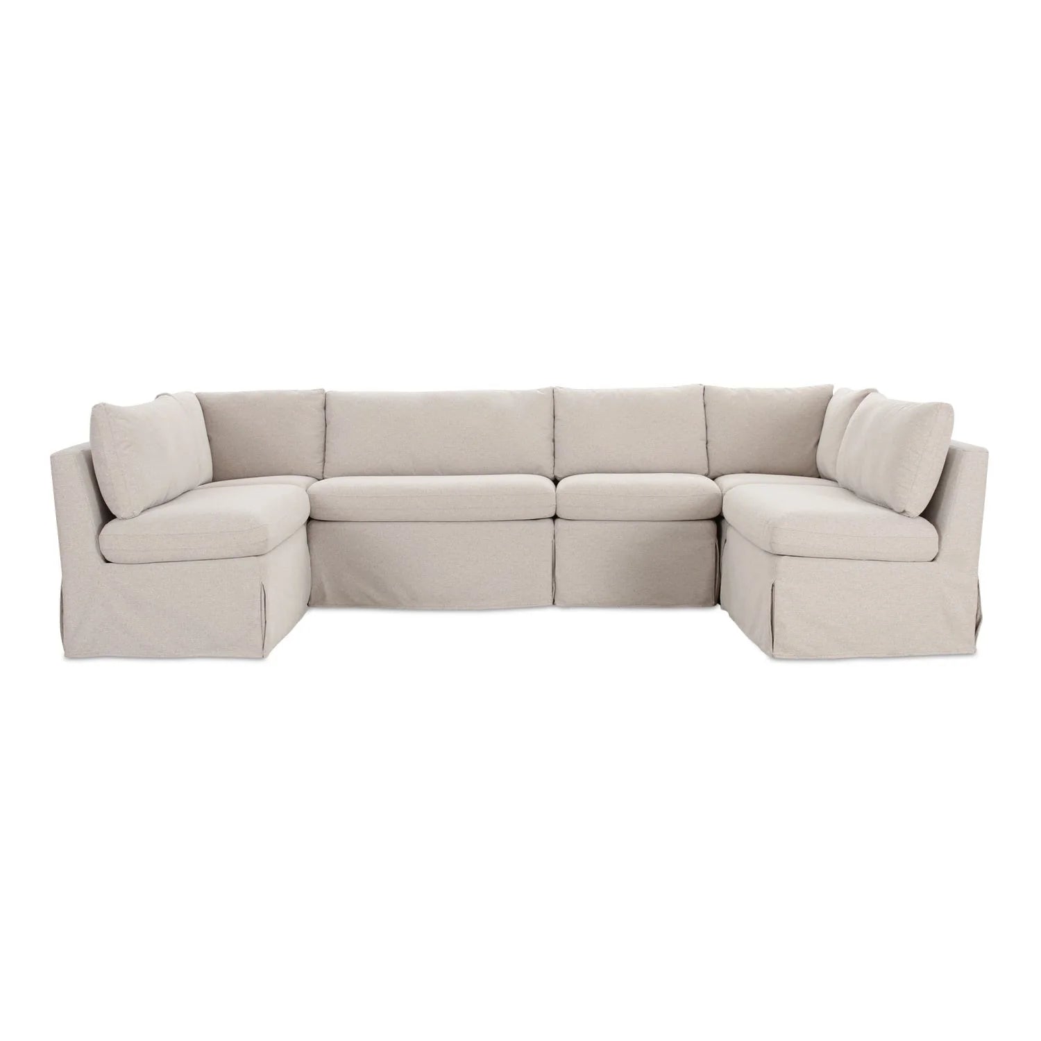 Luxury U-Shaped Dining Banquette Modern Italian Style for Villa