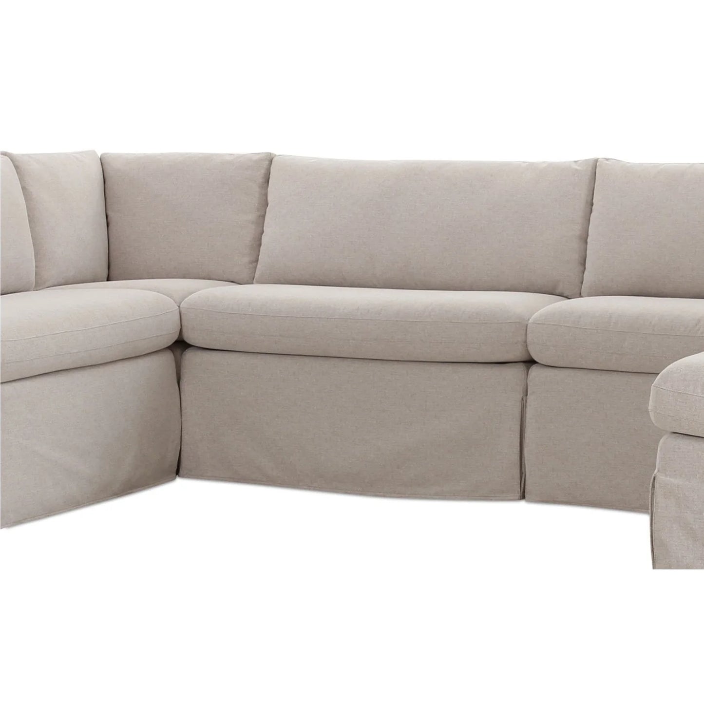 Luxury U-Shaped Dining Banquette Modern Italian Style for Villa