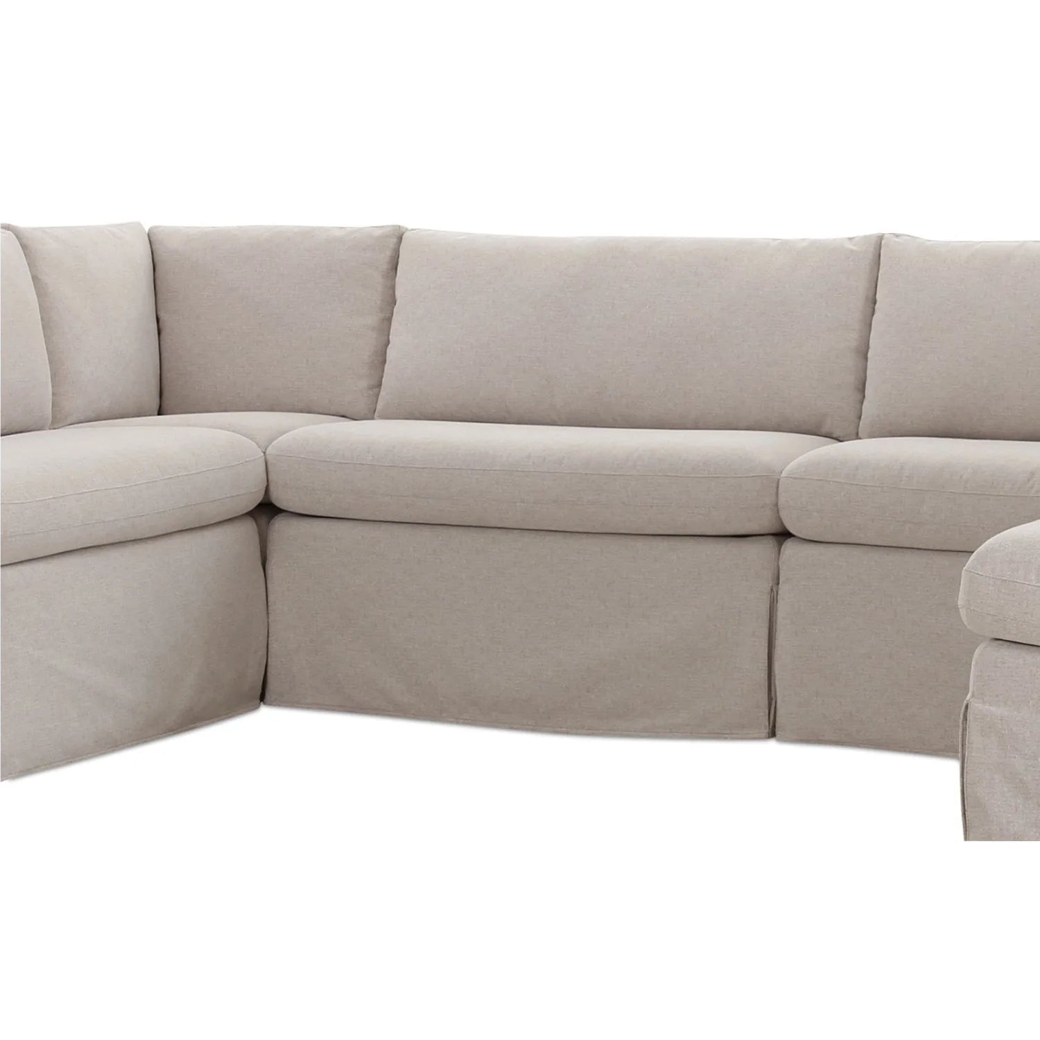 Luxury U-Shaped Dining Banquette Modern Italian Style for Villa