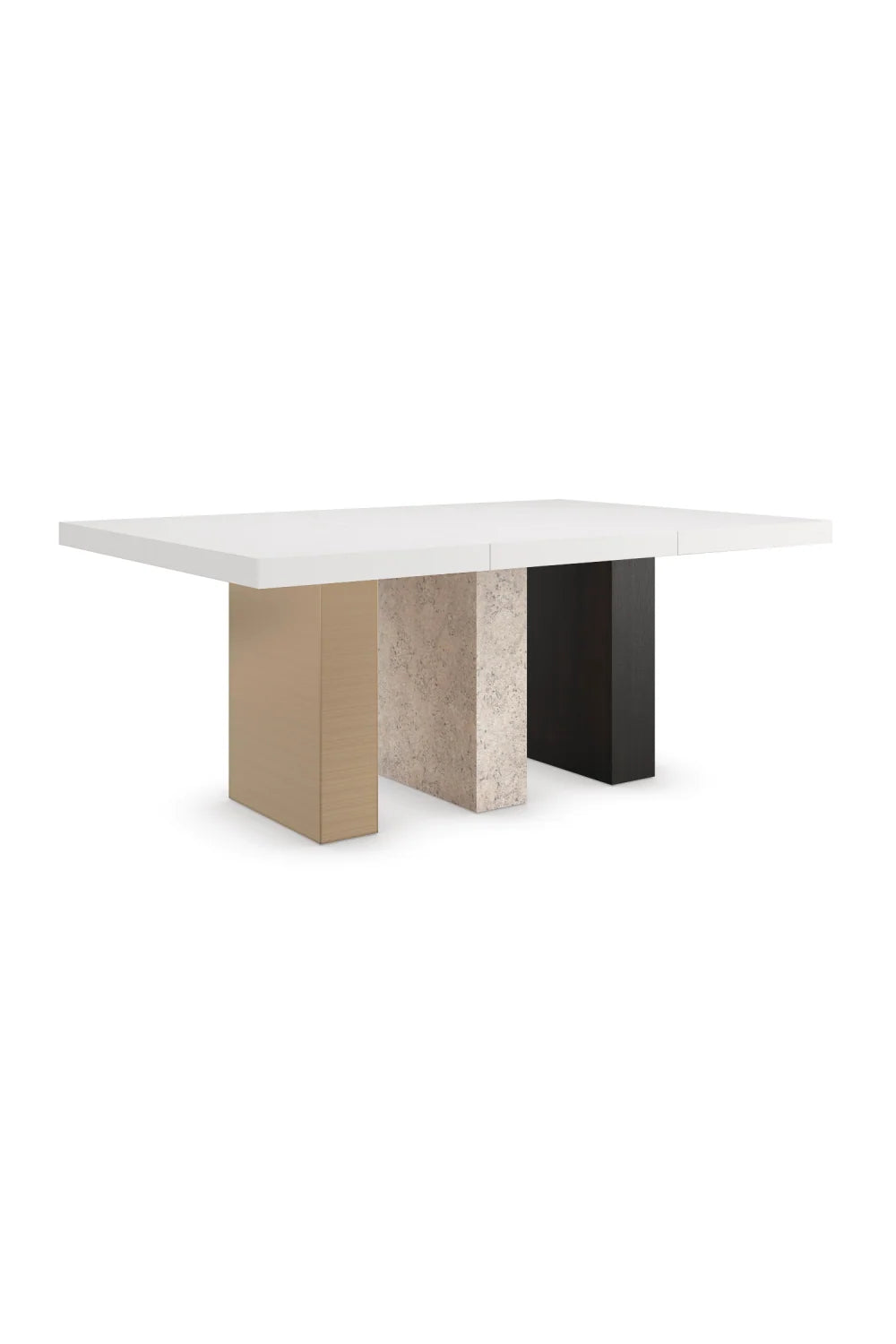 Luxury Unity Oak Dining Table Modern Italian Style for Villa