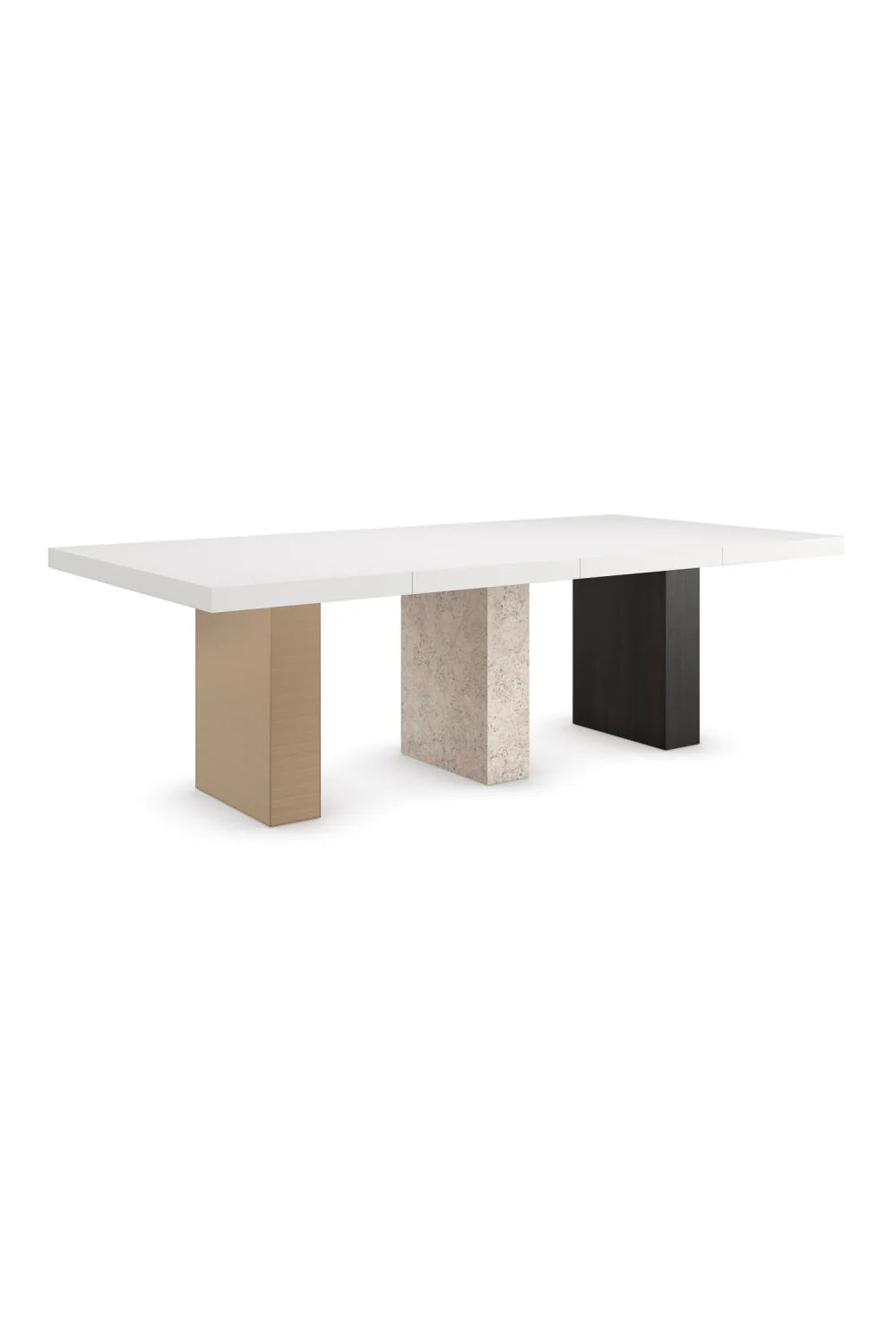 Luxury Unity Oak Dining Table Modern Italian Style for Villa