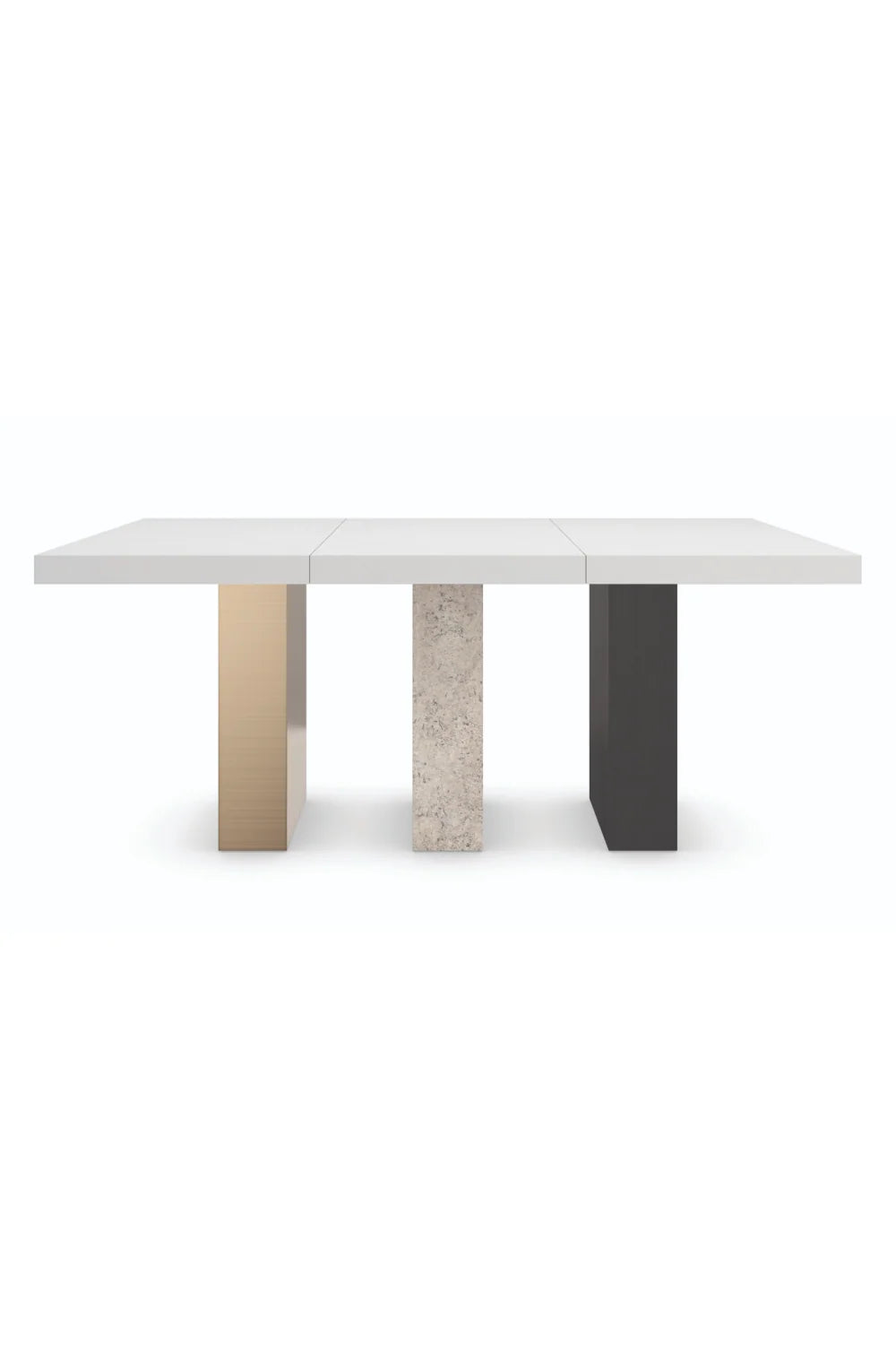 Luxury Unity Oak Dining Table Modern Italian Style for Villa