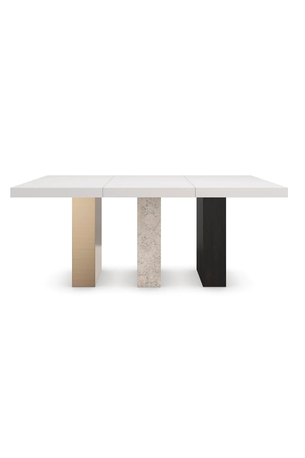 Luxury Unity Oak Dining Table Modern Italian Style for Villa