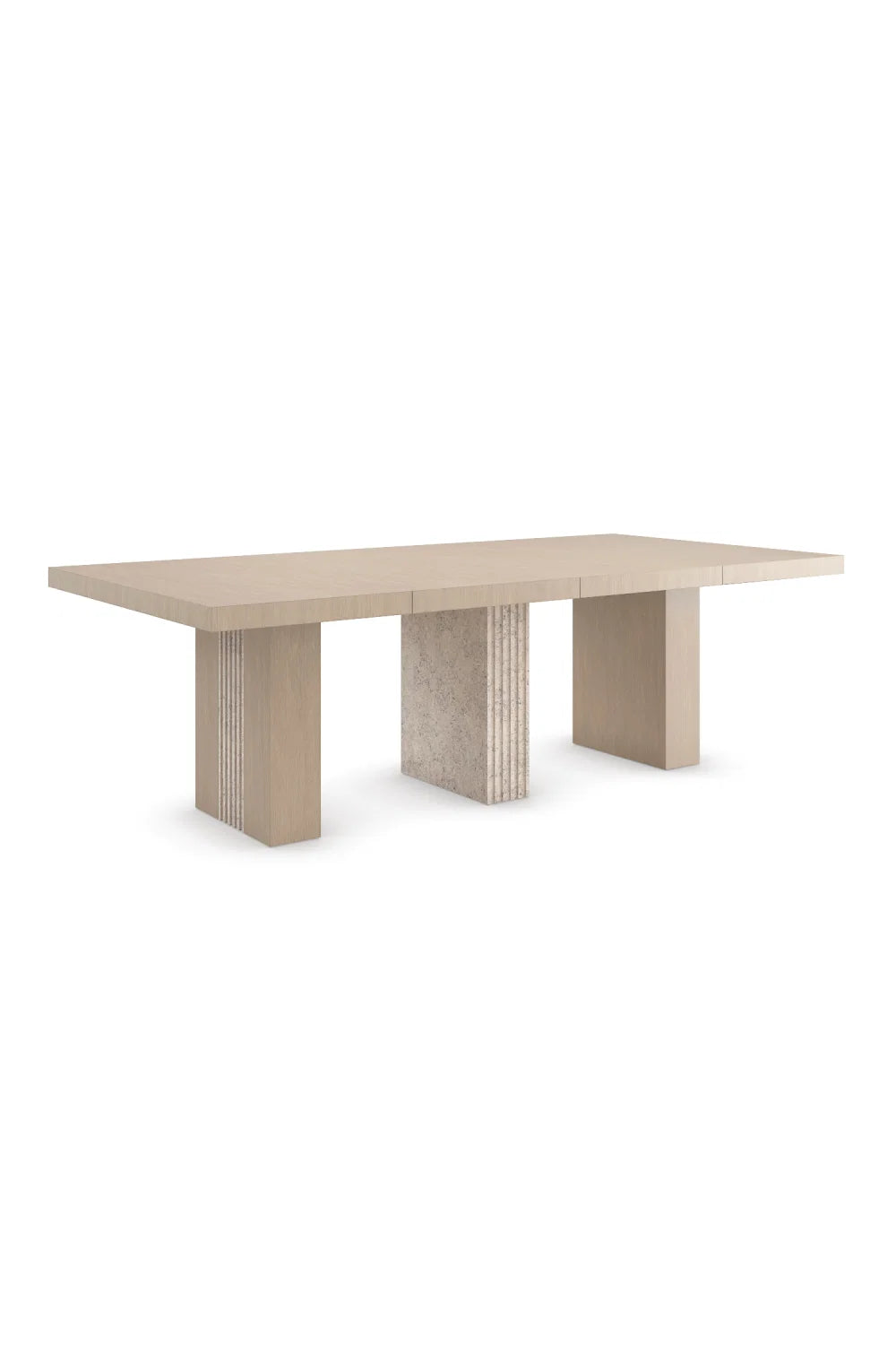 Luxury Unity Oak Dining Table Modern Italian Style for Villa