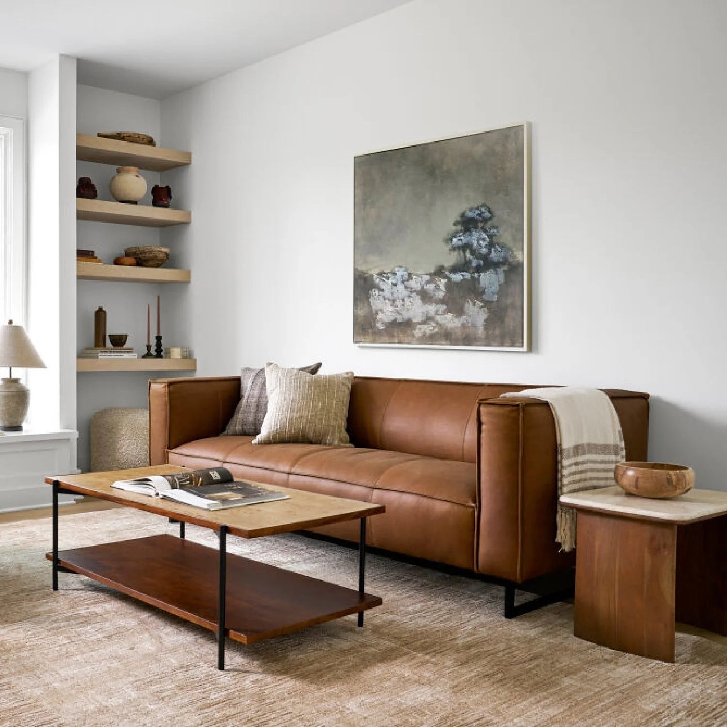Luxury Upholstered 5-Seater Sofa Modern Italian Style for Villa