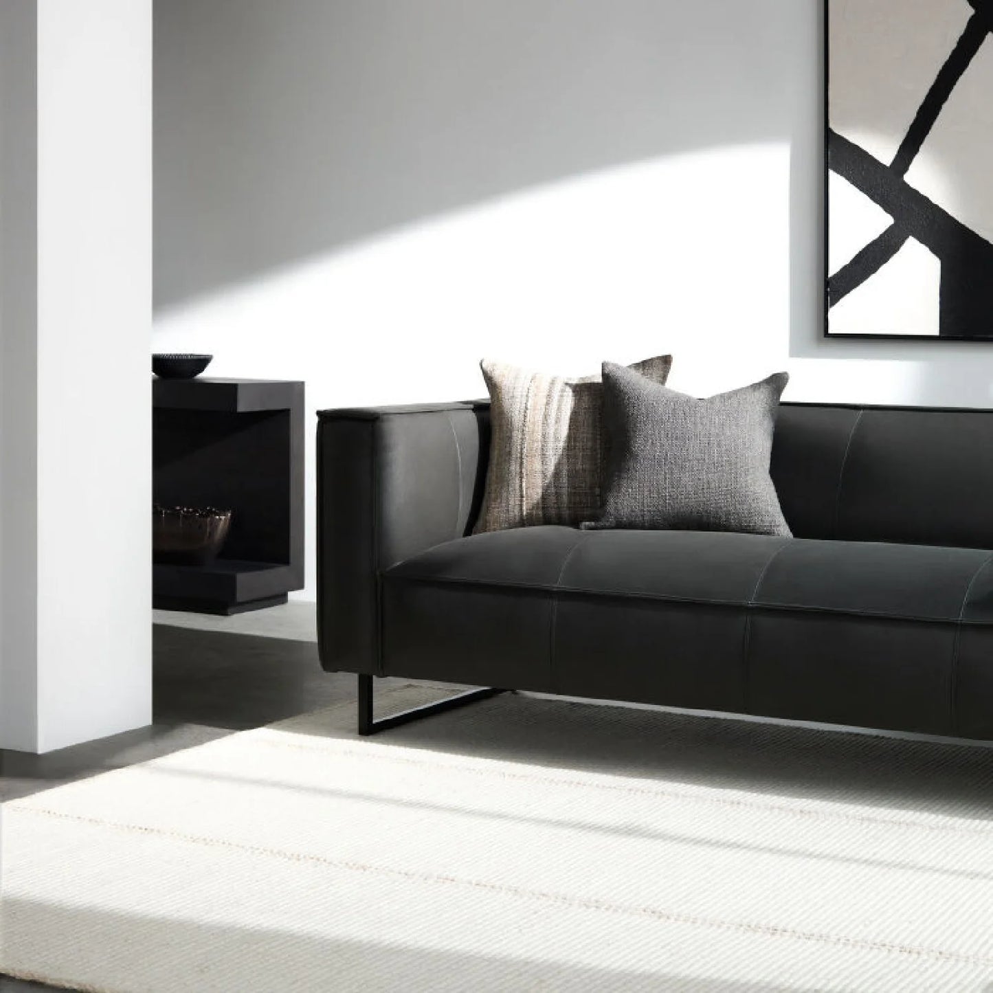 Luxury Upholstered 5-Seater Sofa Modern Italian Style for Villa