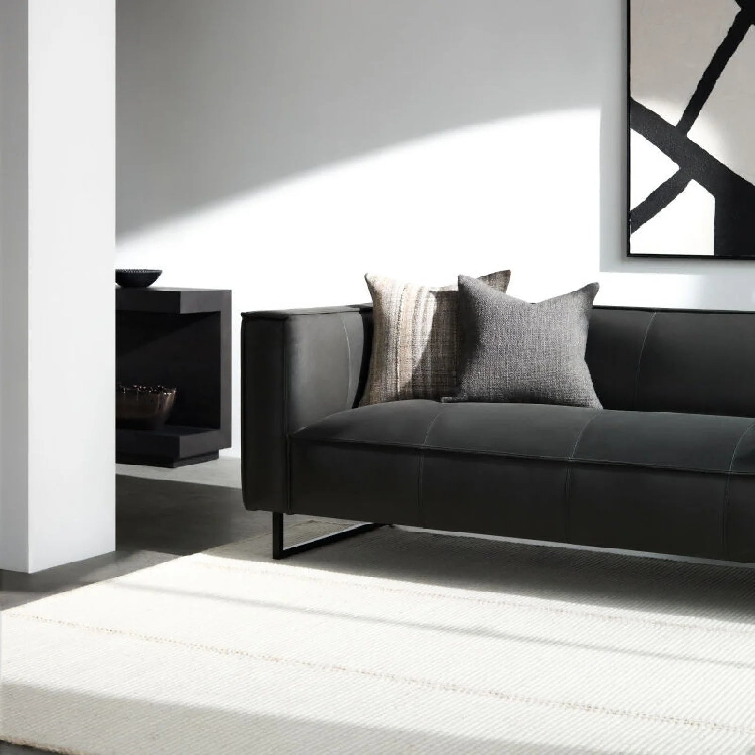 Luxury Upholstered 5-Seater Sofa Modern Italian Style for Villa