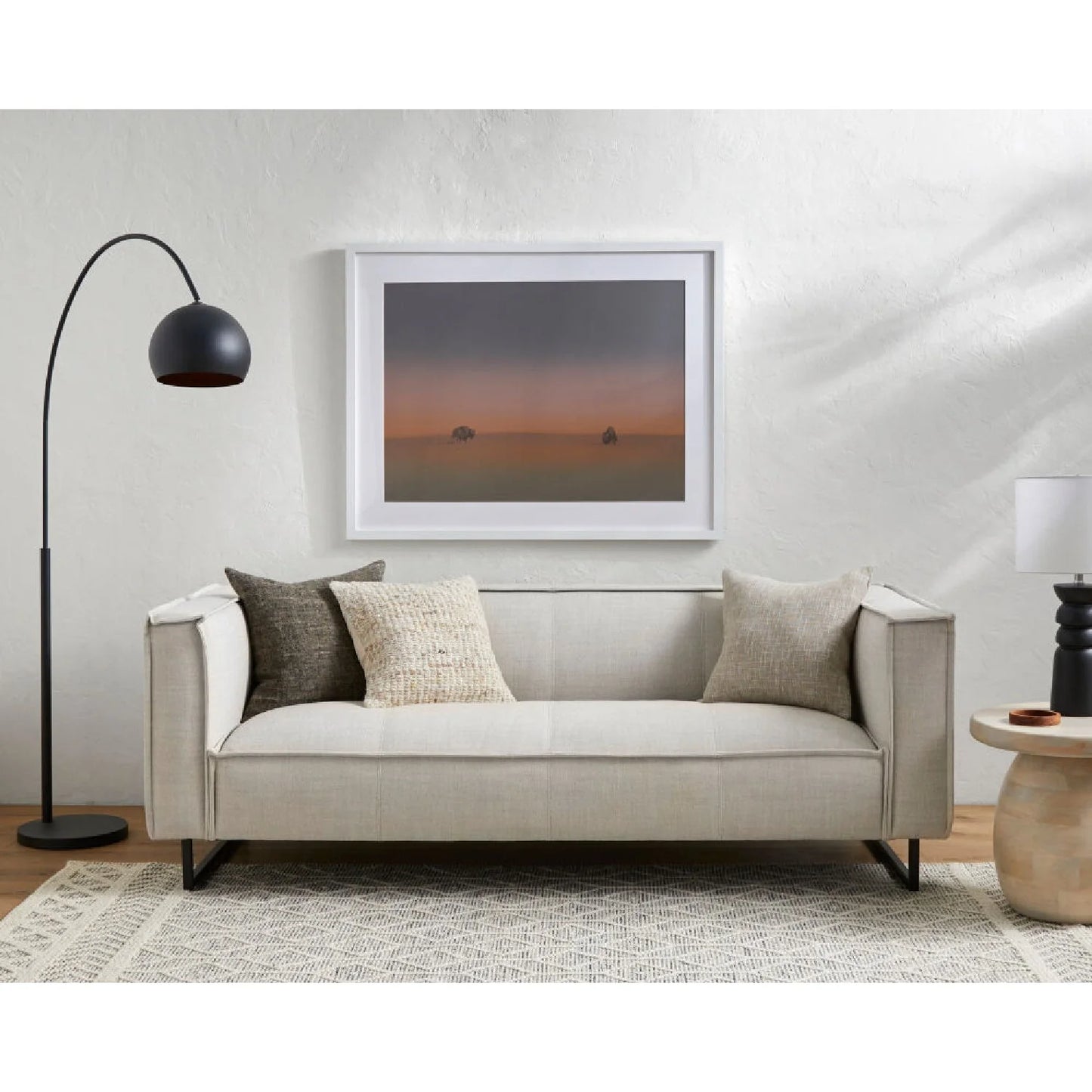 Luxury Upholstered 5-Seater Sofa Modern Italian Style for Villa