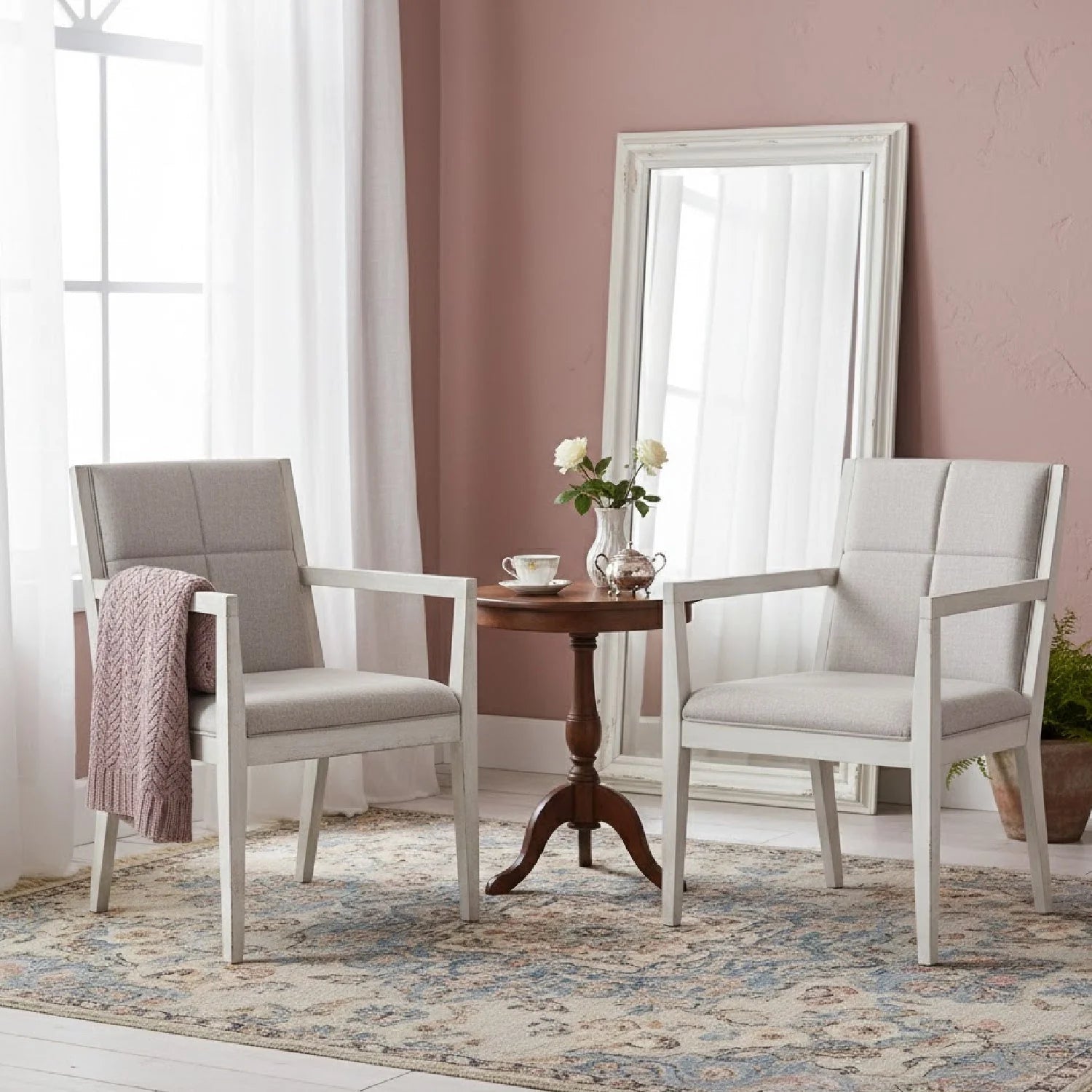 Luxury Upholstered Accent Chairs Modern Italian Style for Villa