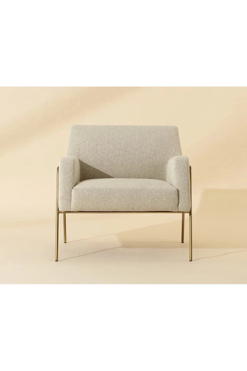 Luxury Upholstered Armchair Modern Italian Style for Villa