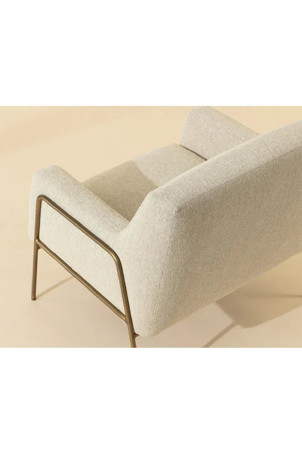 Luxury Upholstered Armchair Modern Italian Style for Villa