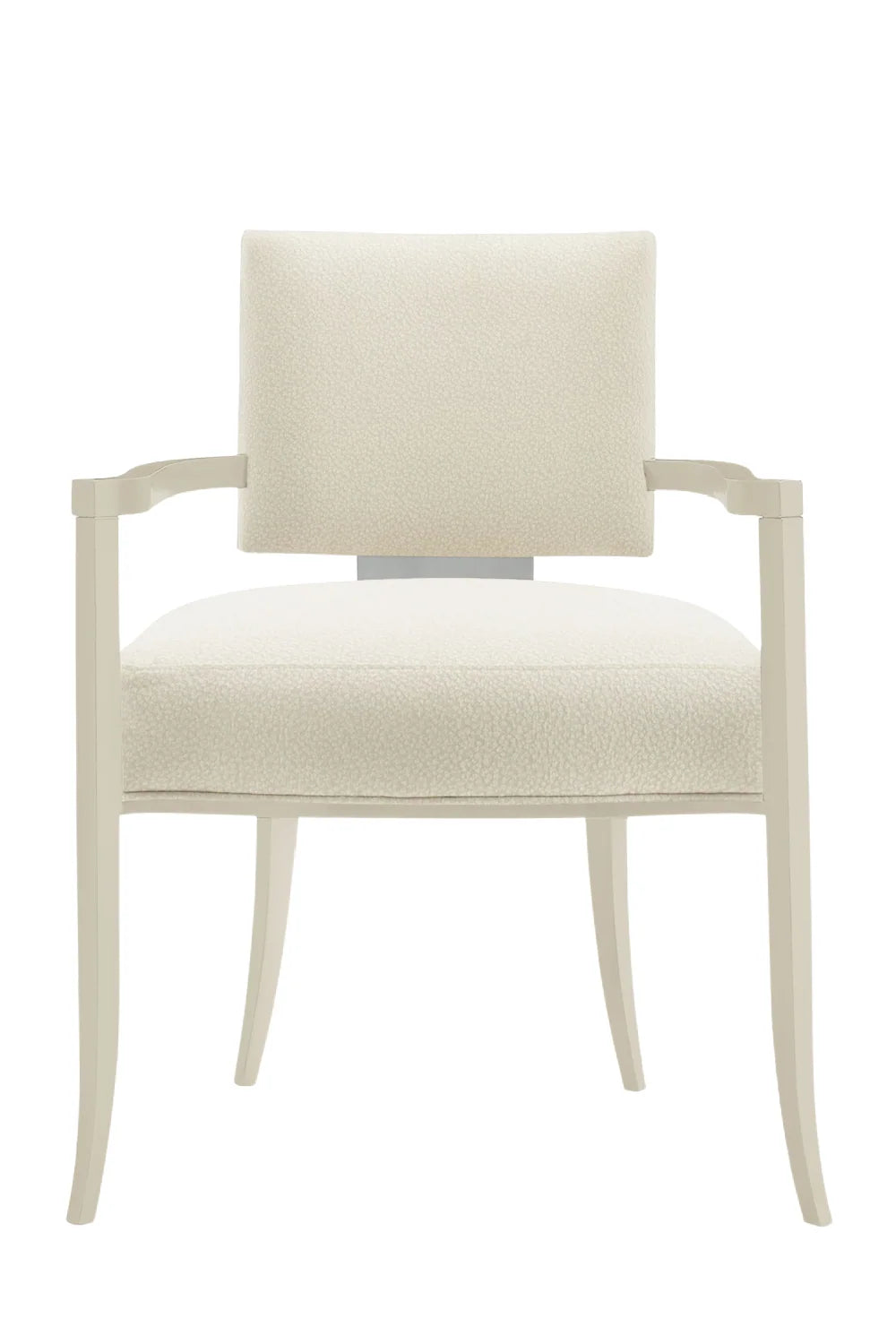 Luxury Upholstered Fabric Modern Dining Armchair European Style for Villa