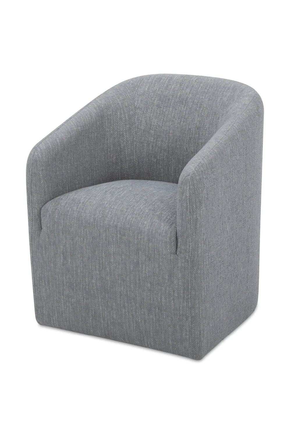 Luxury Upholstered Fabric Modern Dining Armchair European Style for Villa