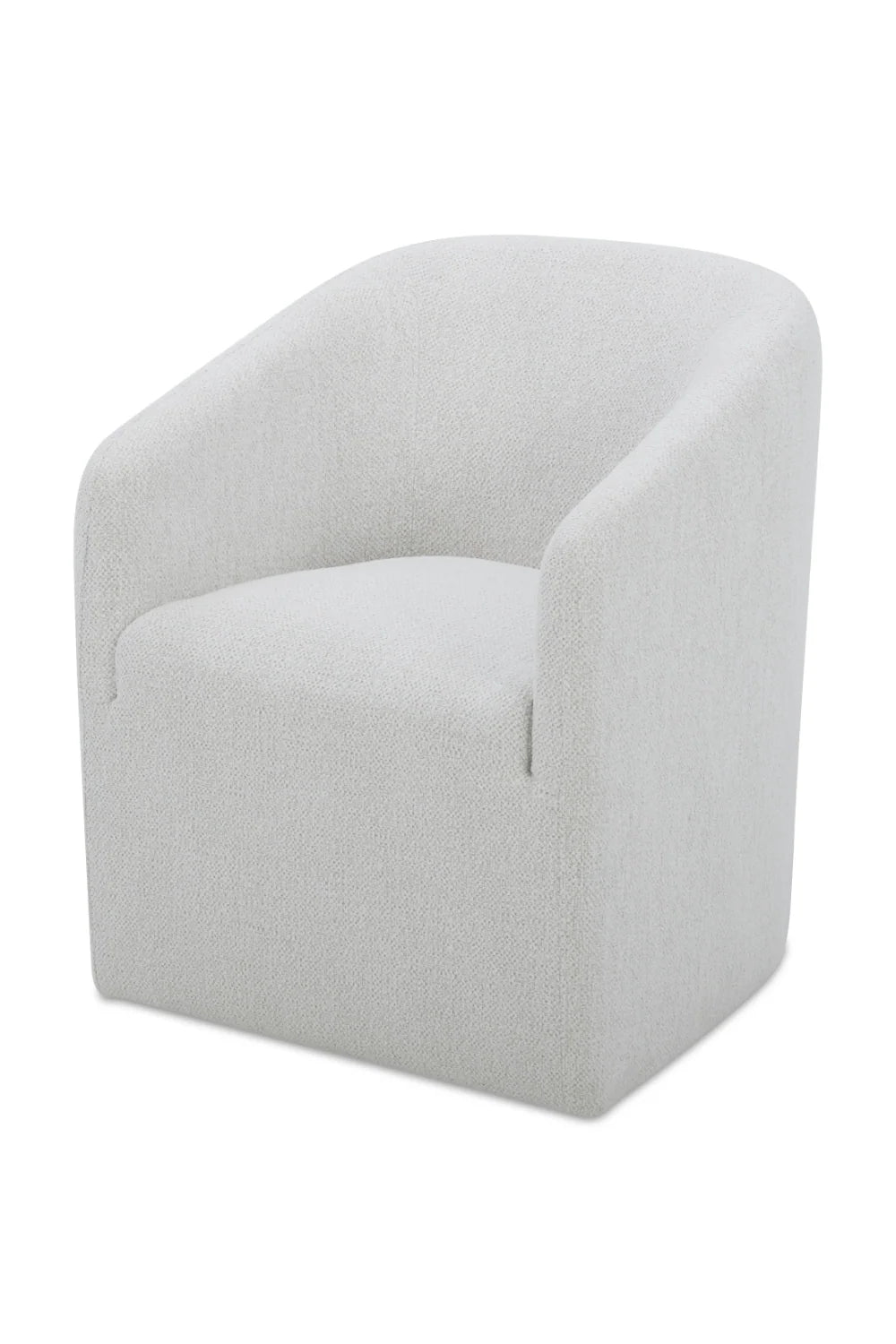 Luxury Upholstered Fabric Modern Dining Armchair European Style for Villa