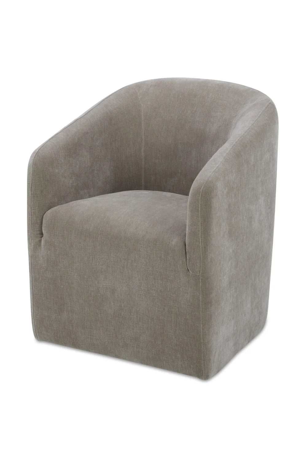 Luxury Upholstered Fabric Modern Dining Armchair European Style for Villa
