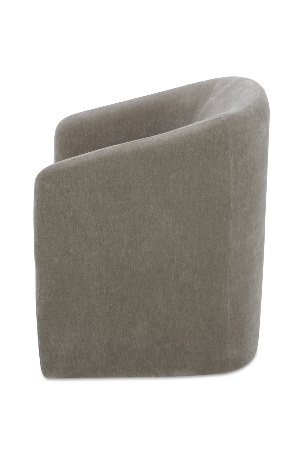 Luxury Upholstered Fabric Modern Dining Armchair European Style for Villa