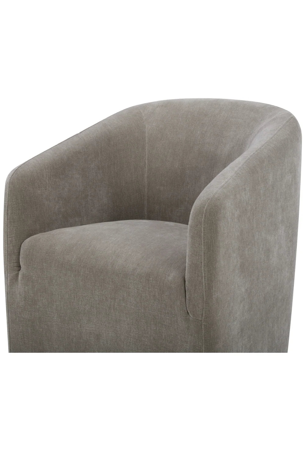 Luxury Upholstered Fabric Modern Dining Armchair European Style for Villa
