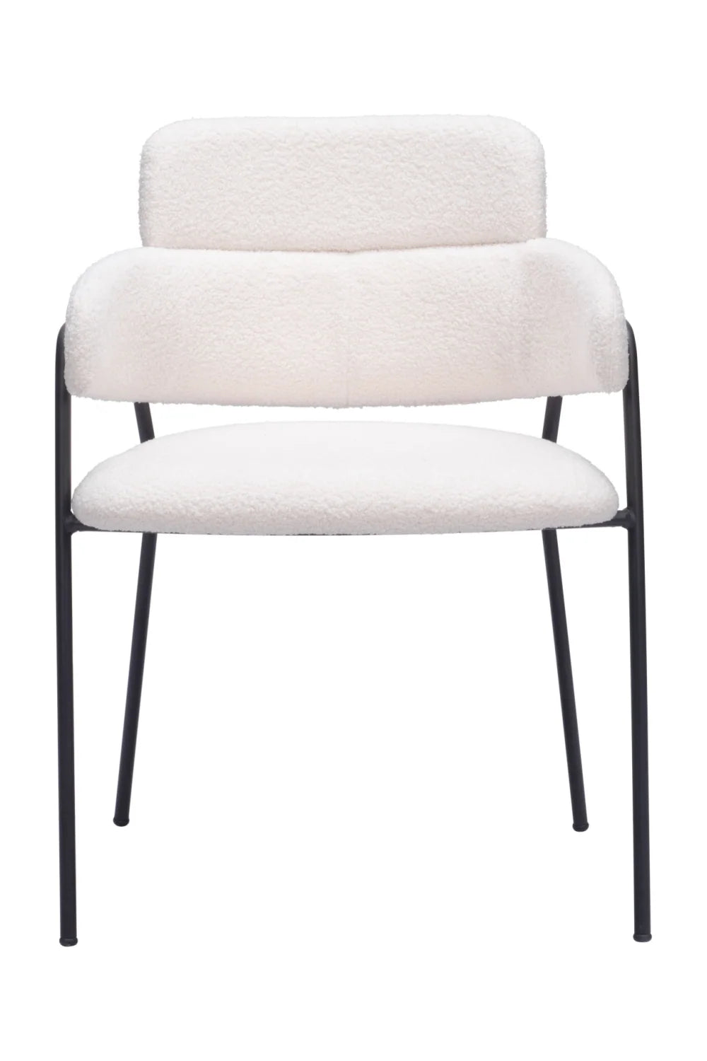 Luxury Upholstered Fabric Modern Dining Armchair European Style for Villa
